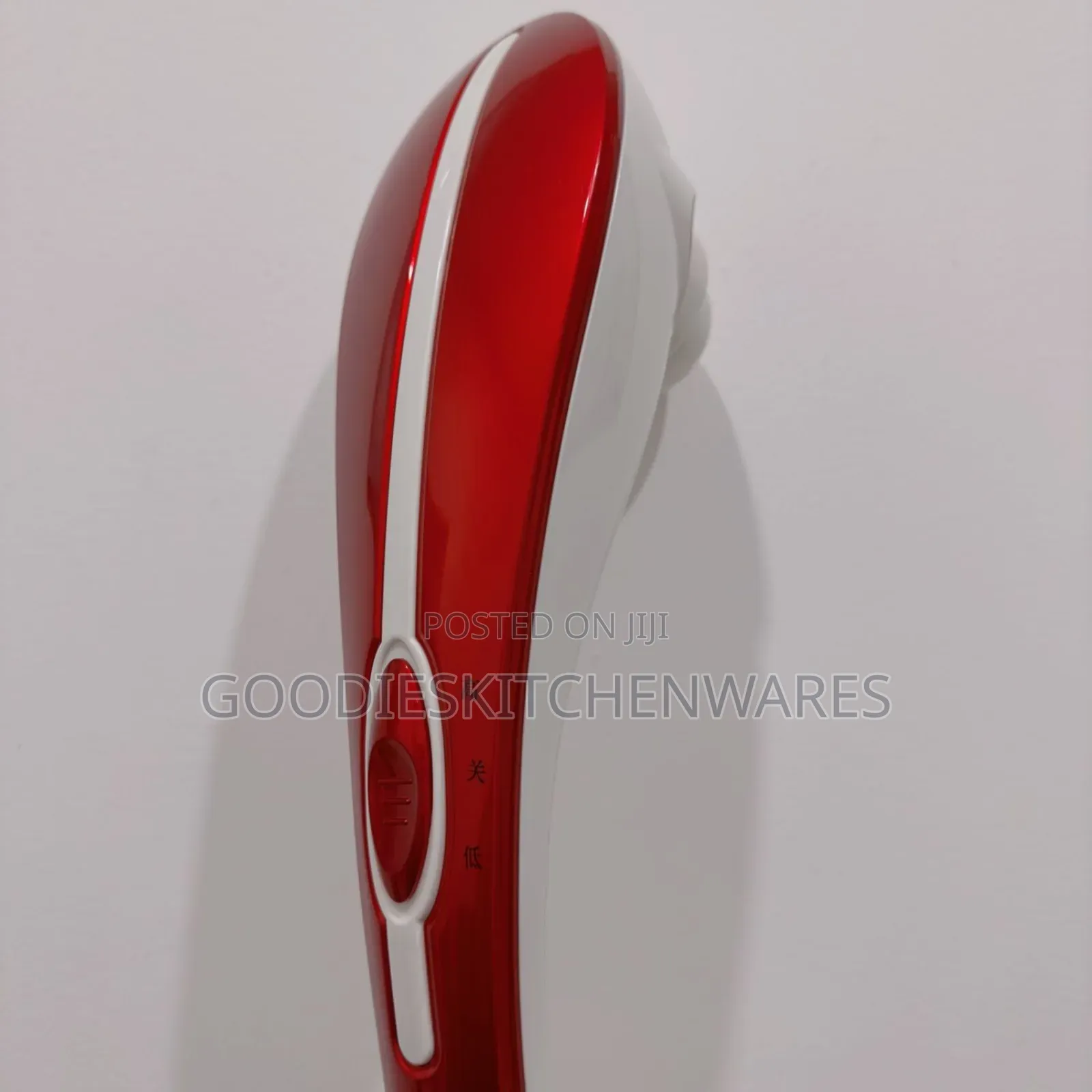 Red Steam Iron