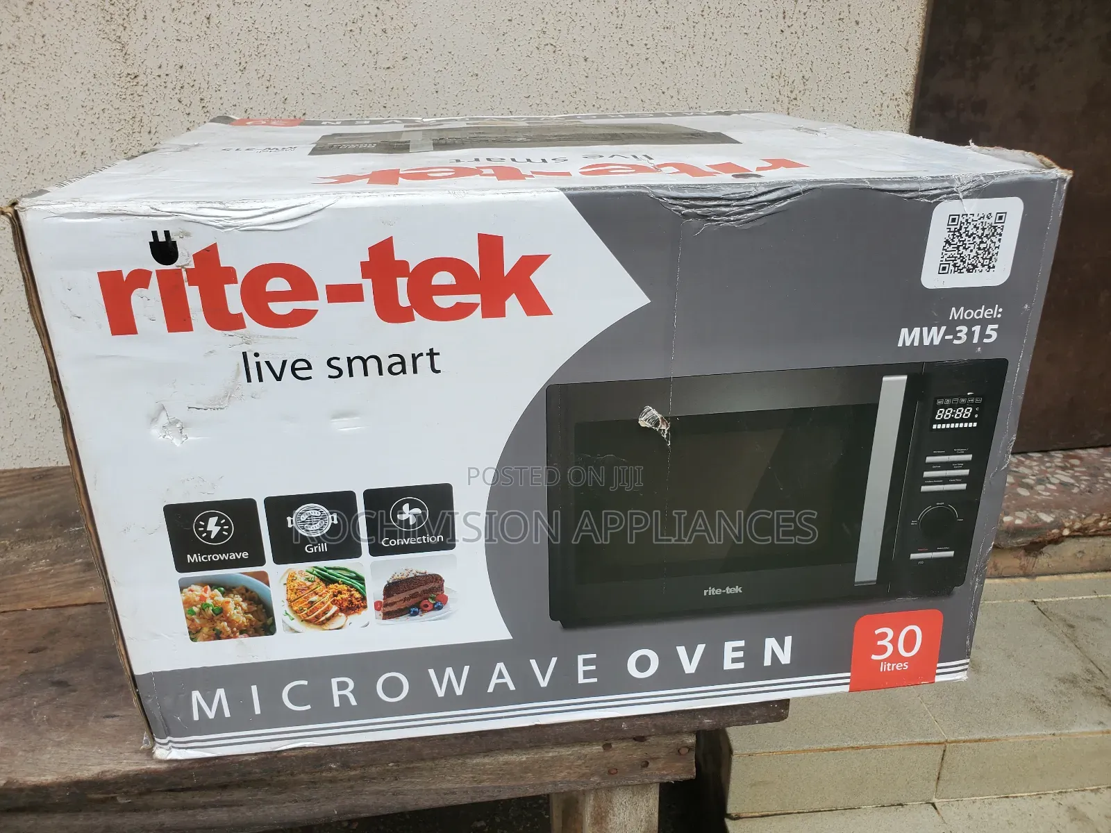 Rite-Tek Microwave Oven Wit Grill Convection (Baking Oven)