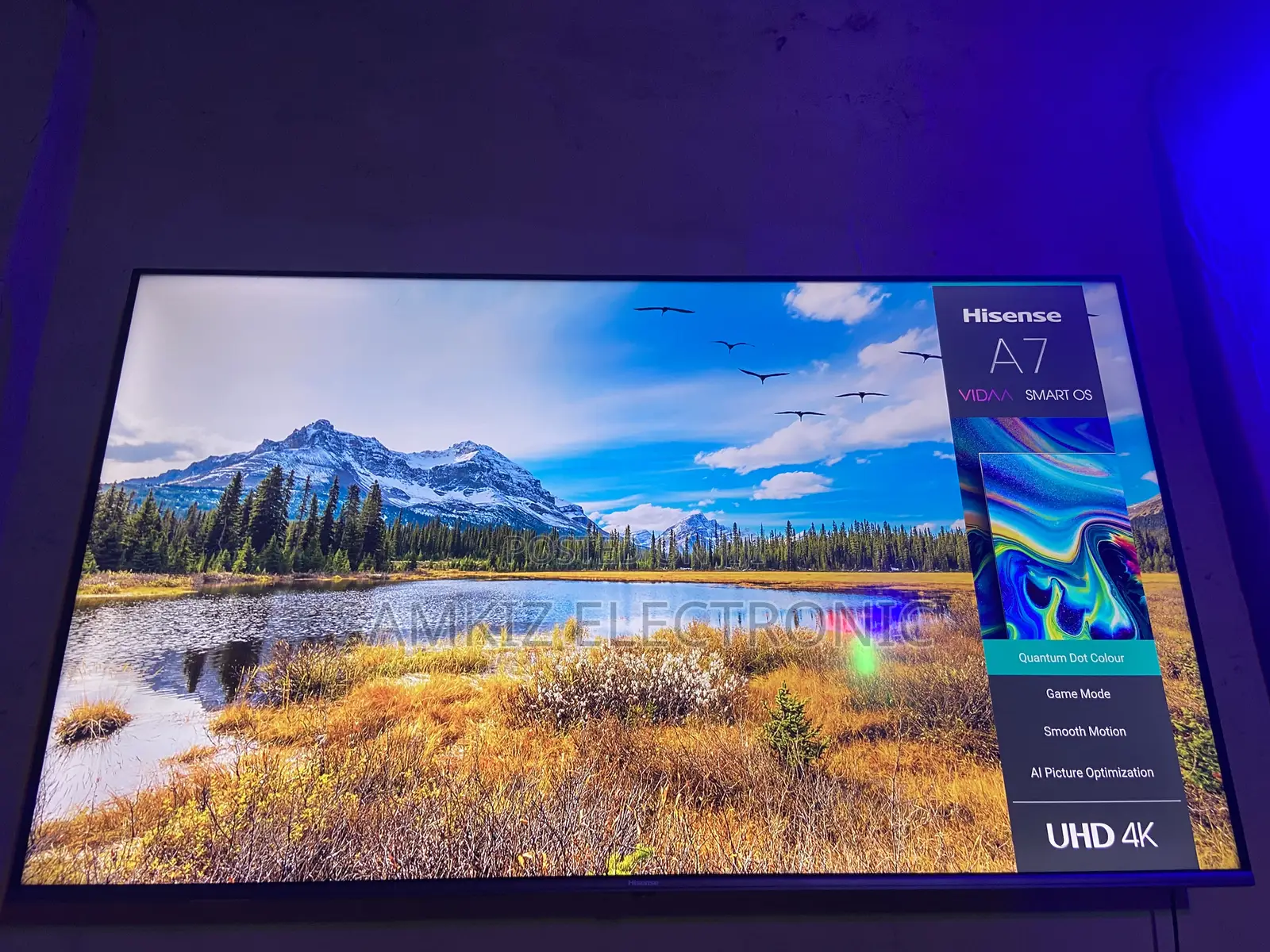 Hisense 58-Inch Uhd HDR Smart Tv With Alexa Built-In