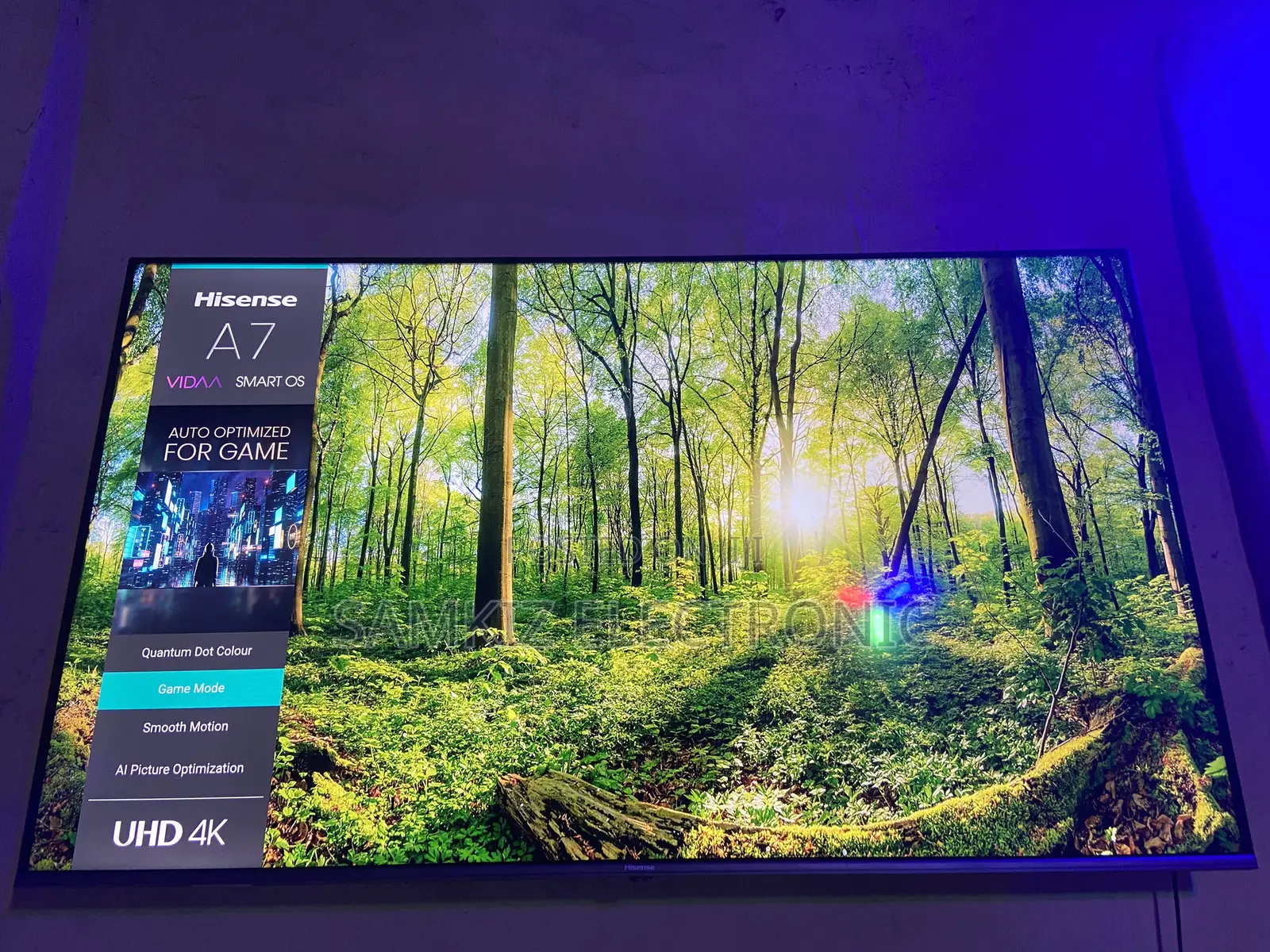 Hisense 58-Inch Uhd HDR Smart Tv With Alexa Built-In