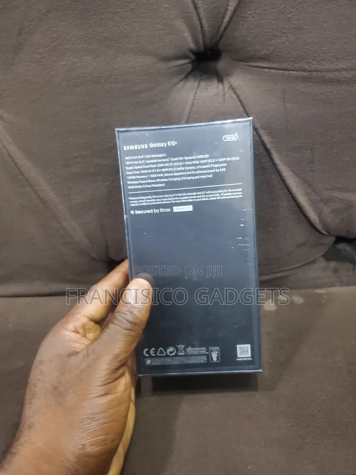 New Samsung Galaxy S10 Plus 128 GB Black