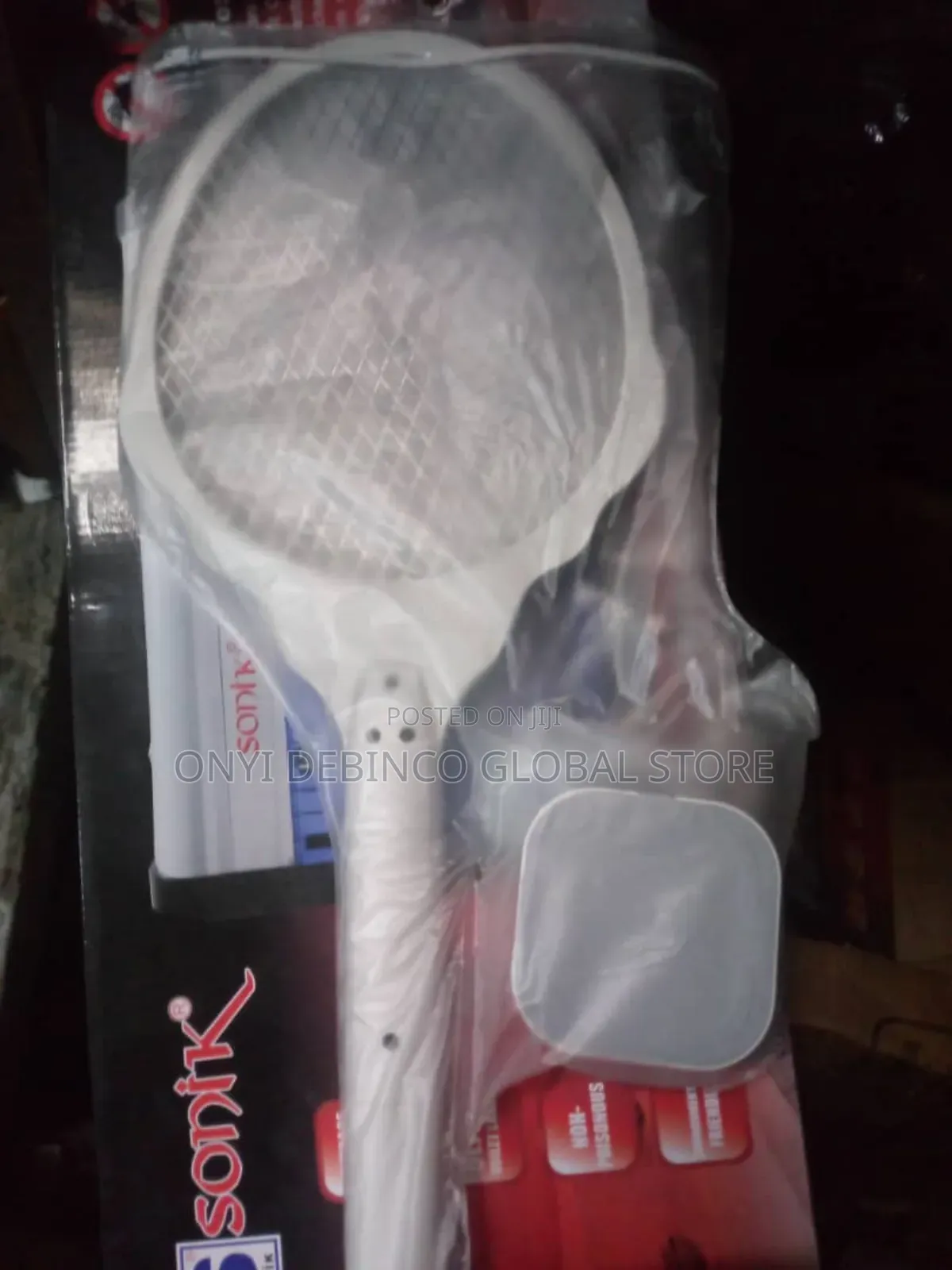 Sonik Rechargeable Mosquito Killer Bat With Stand