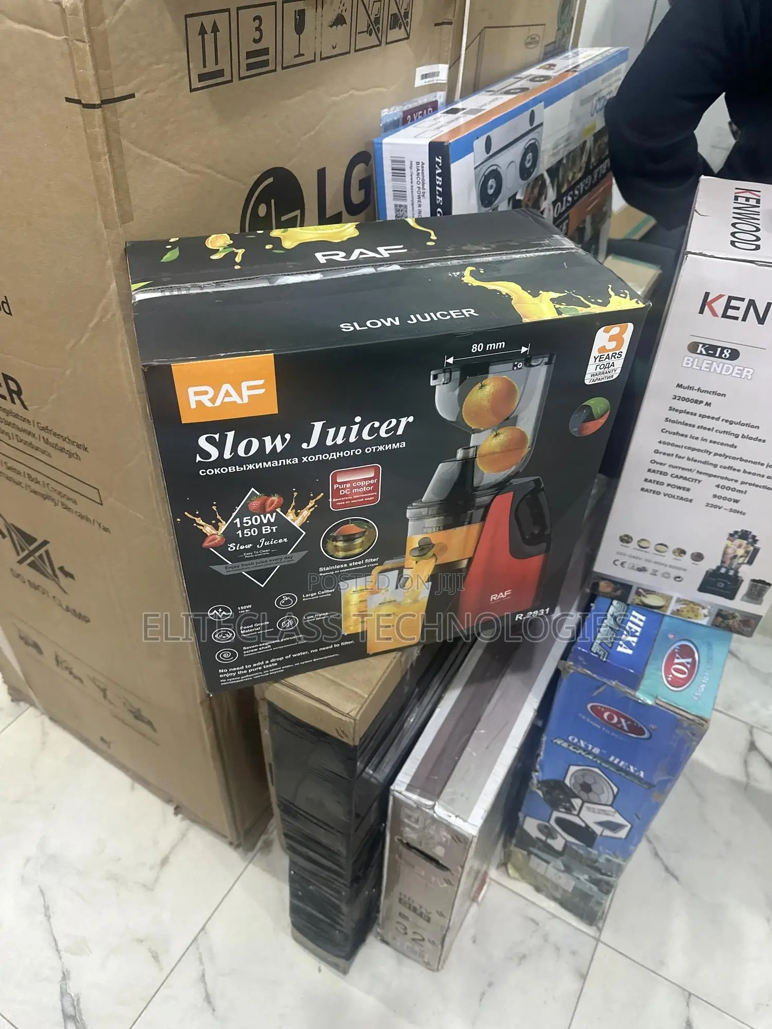 Raf Nutrisqueeze Slow Juicer 150w