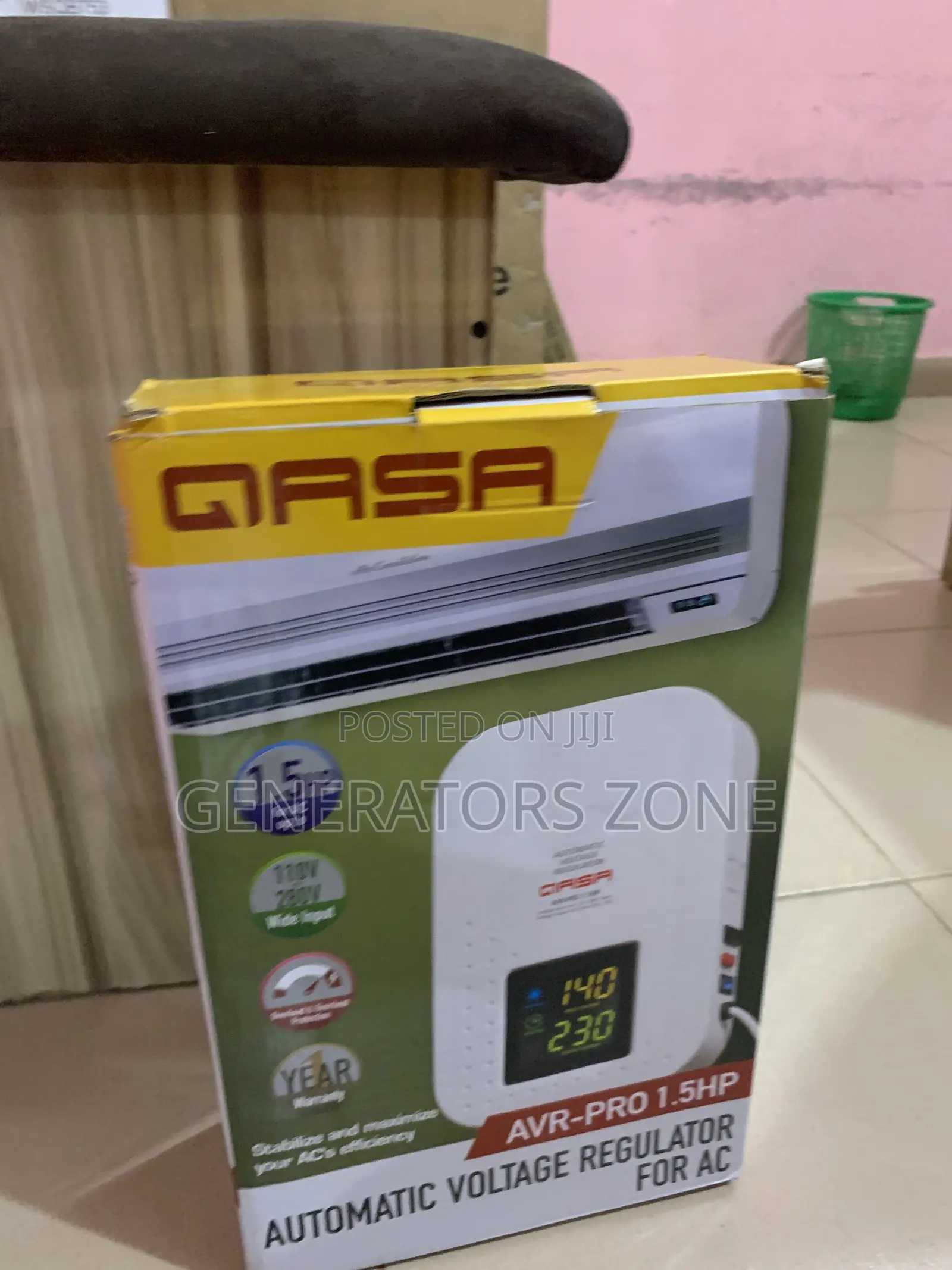 Top-Selling Voltage Stabilizer – Qasa 2000w in Stock Now!