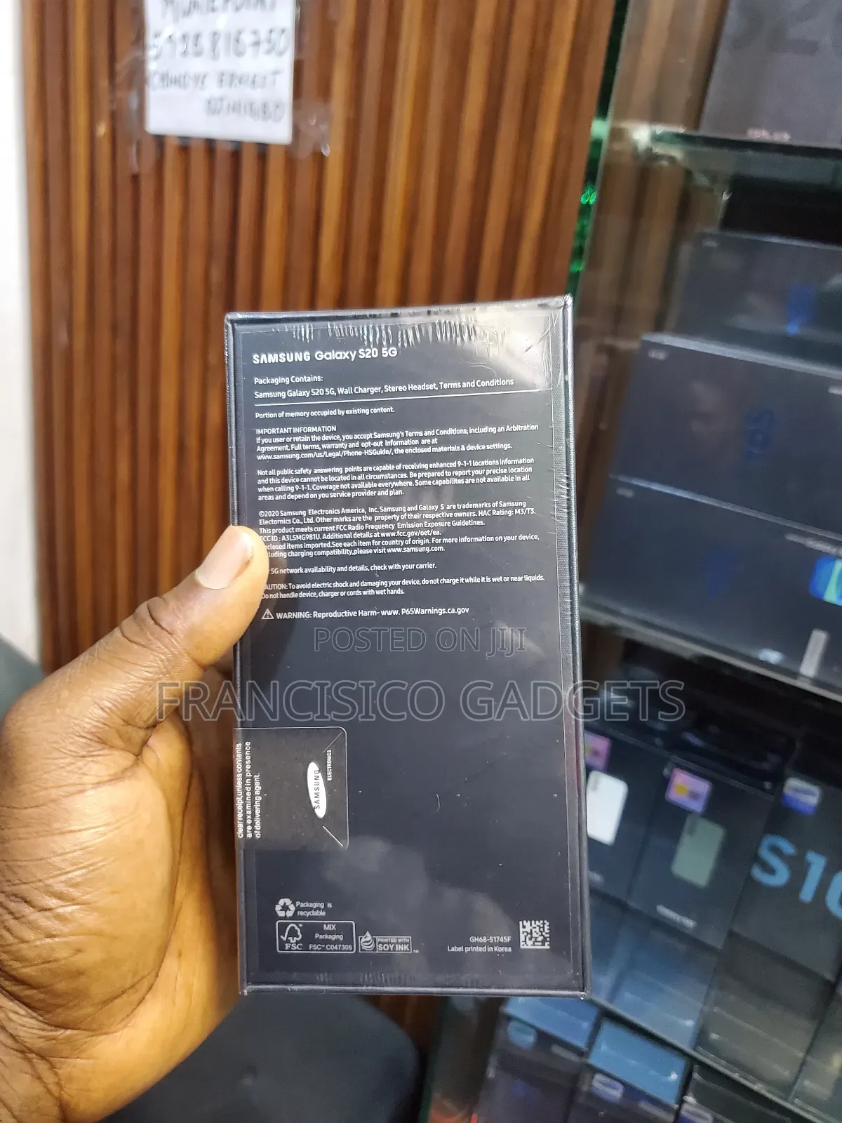New Samsung Galaxy S20 128 GB Bronze