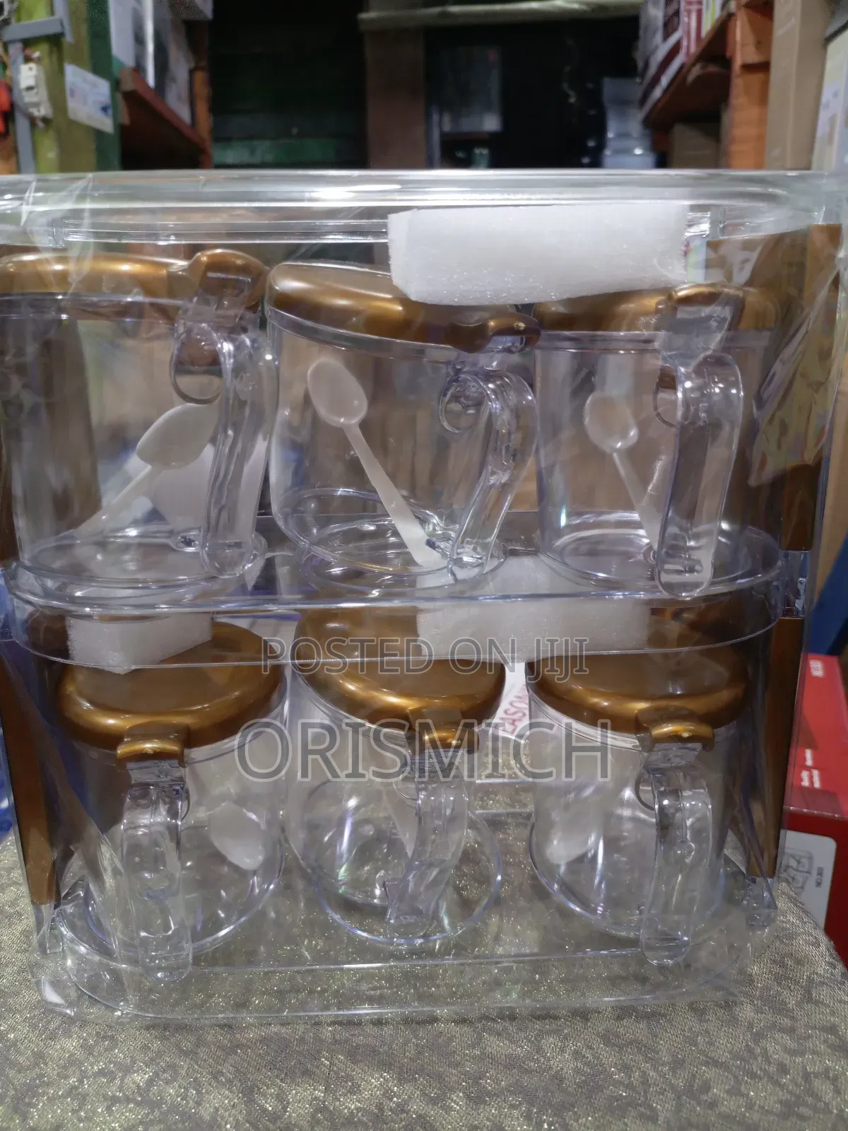 Kitchen Seasoning Box With 6 Containers