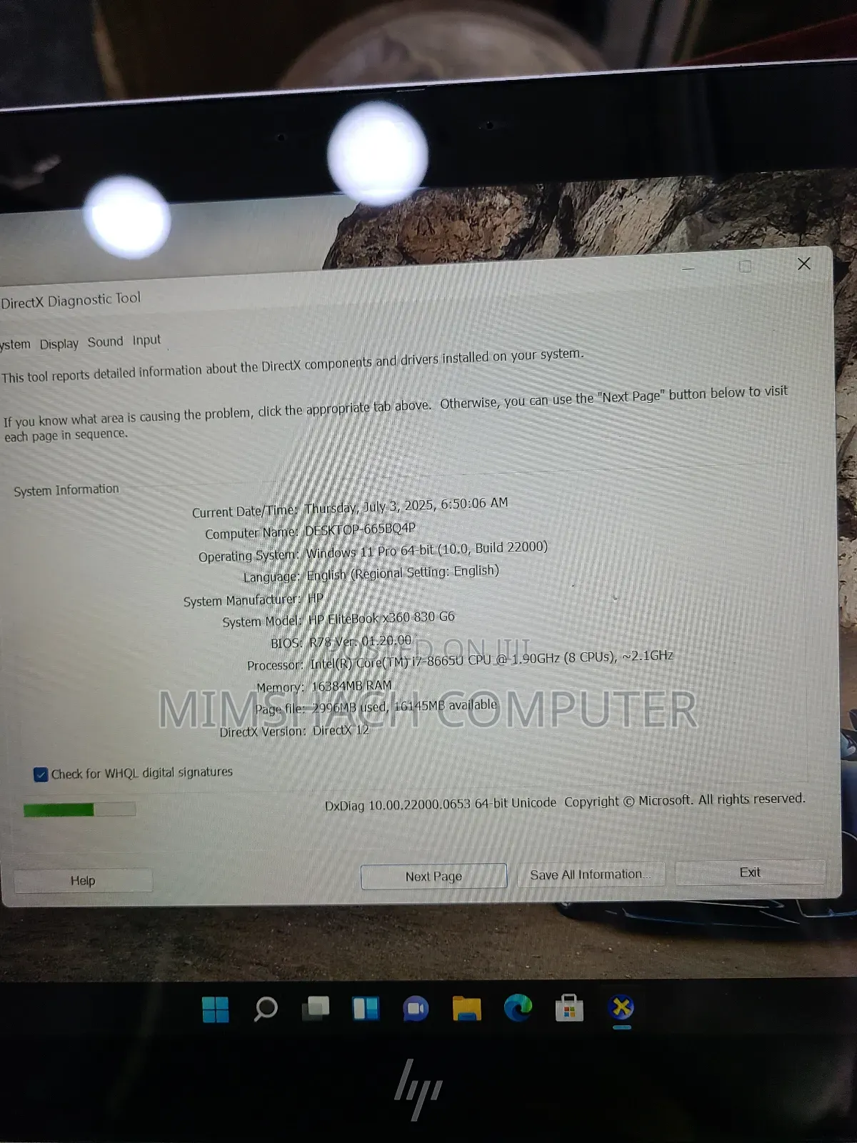 Laptop HP EliteBook X360 830 G6 16GB Intel Core I7 SSD 512GB