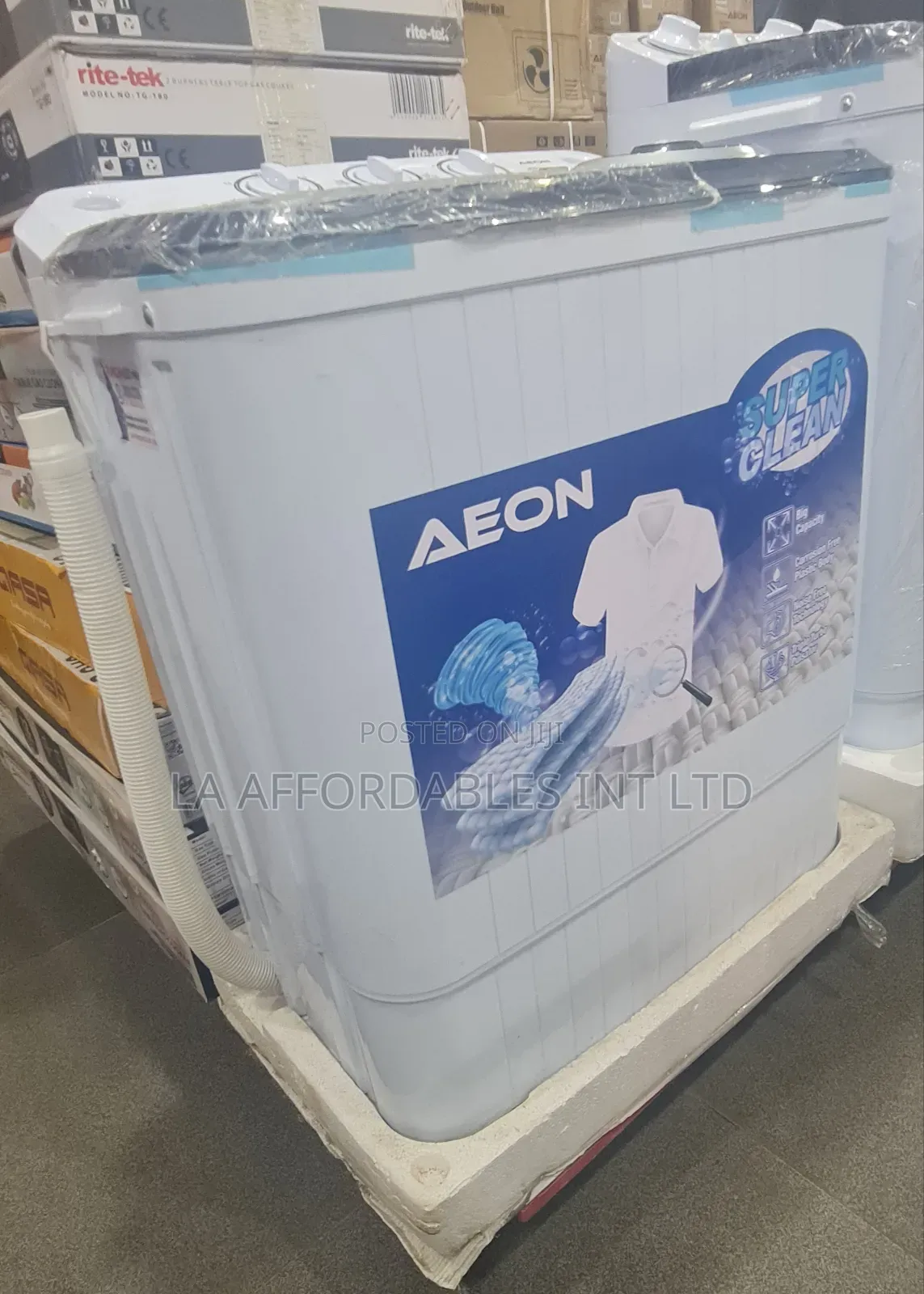 Aeon Washing Machine. 5.0kg. Model Awm05tt. 1 Yr. Warranty.