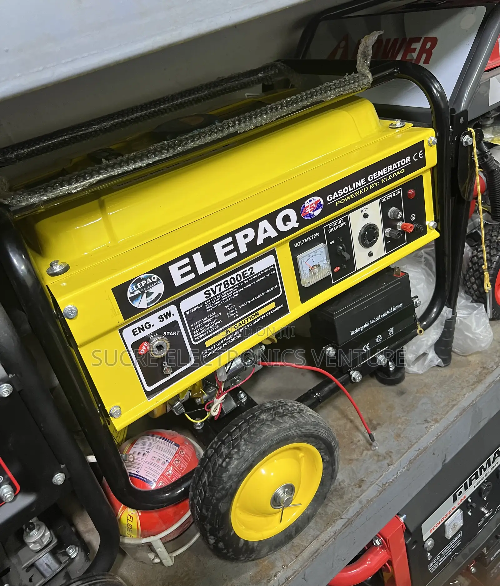 Brand New 4.5kva Elepaq Petrol Generator (1 Year Warranty)