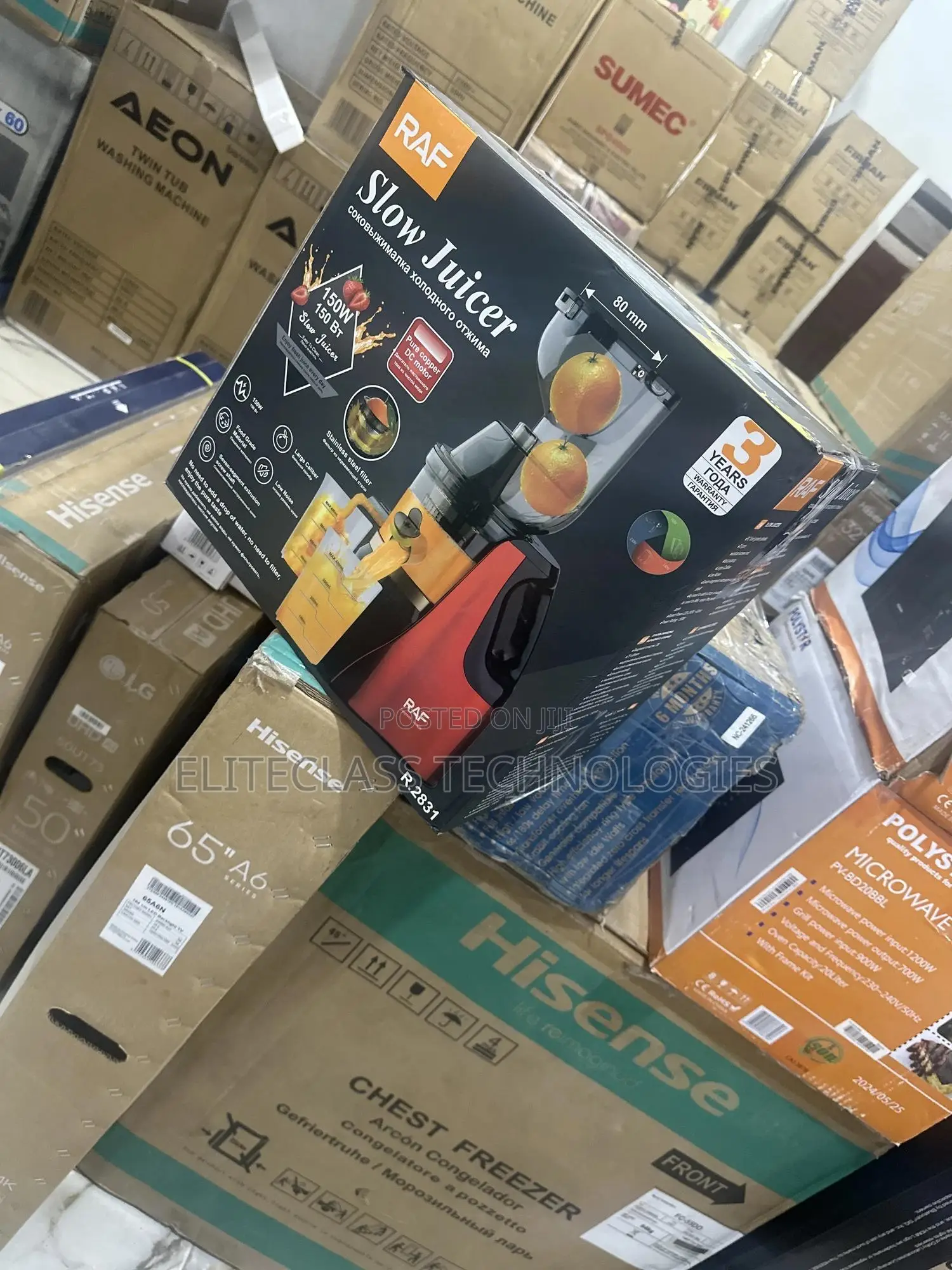Raf Juiceedge Slow Juicer 150w