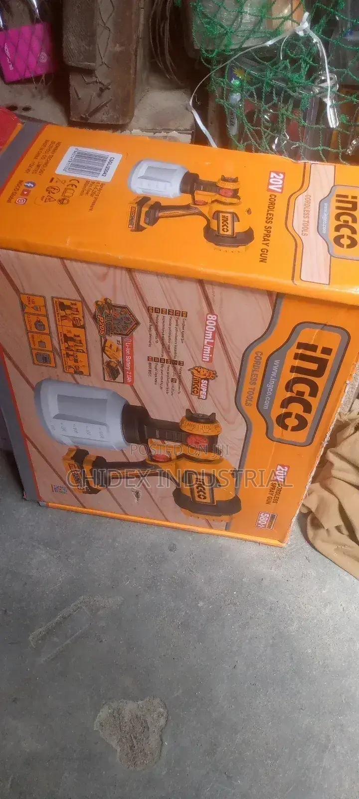 Cordless Spay Gun