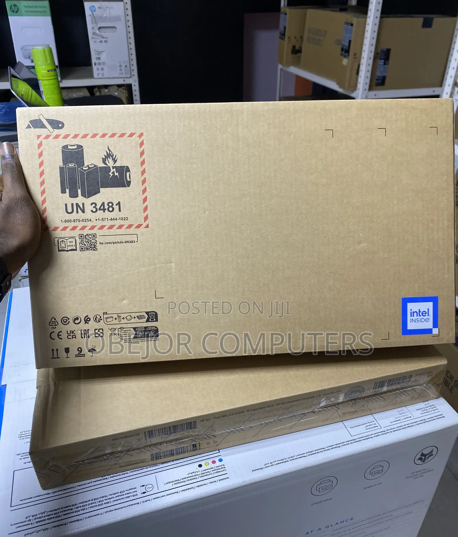 New Laptop HP 250 G10 4GB Intel Celeron SSD 256GB