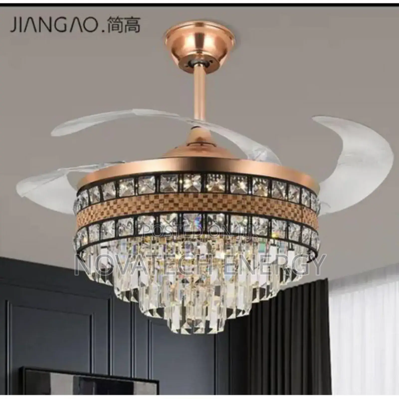 Item 5239 of Fan Chandelier Lights
