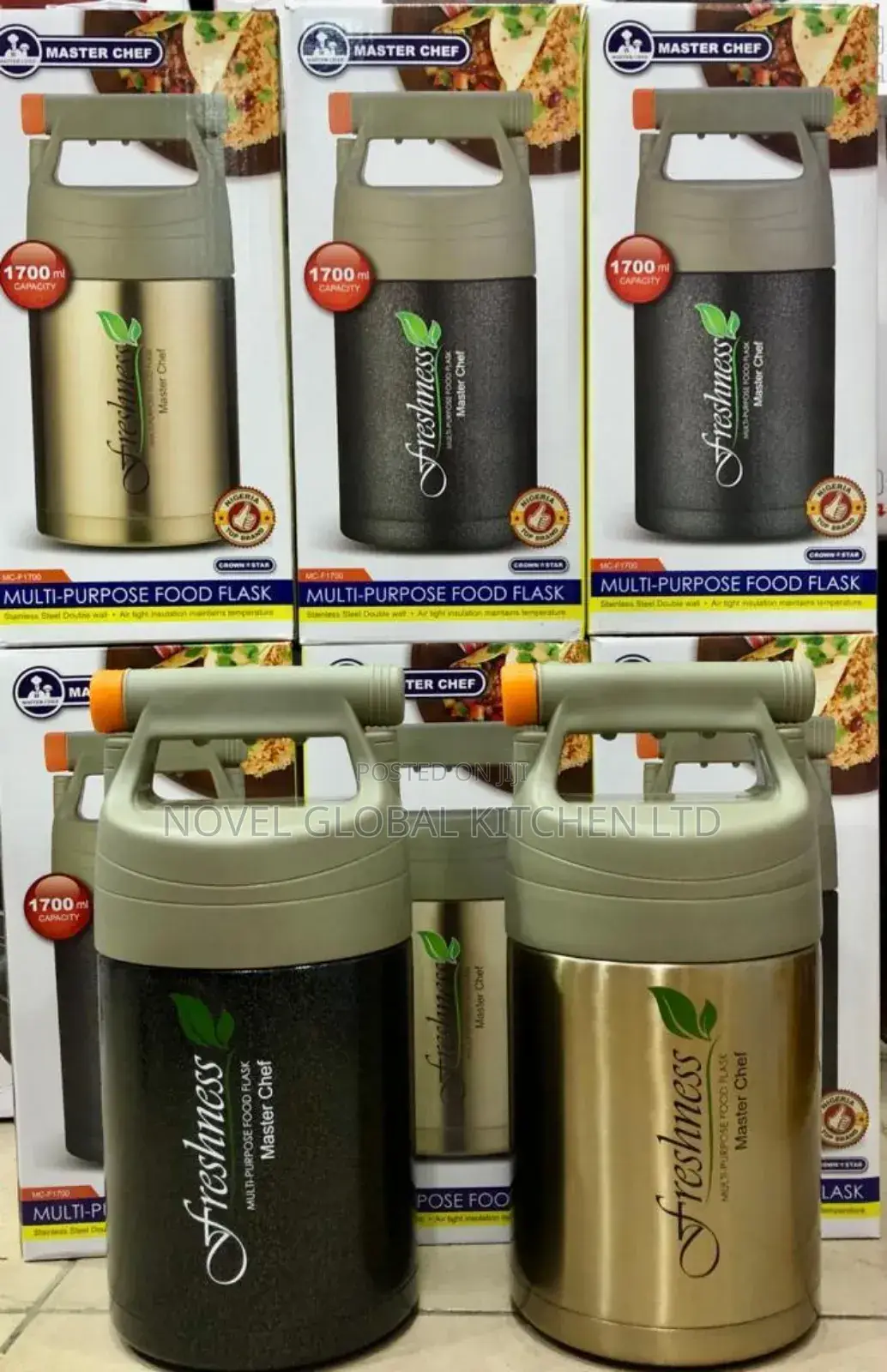 1.7l Capacity Food Flask