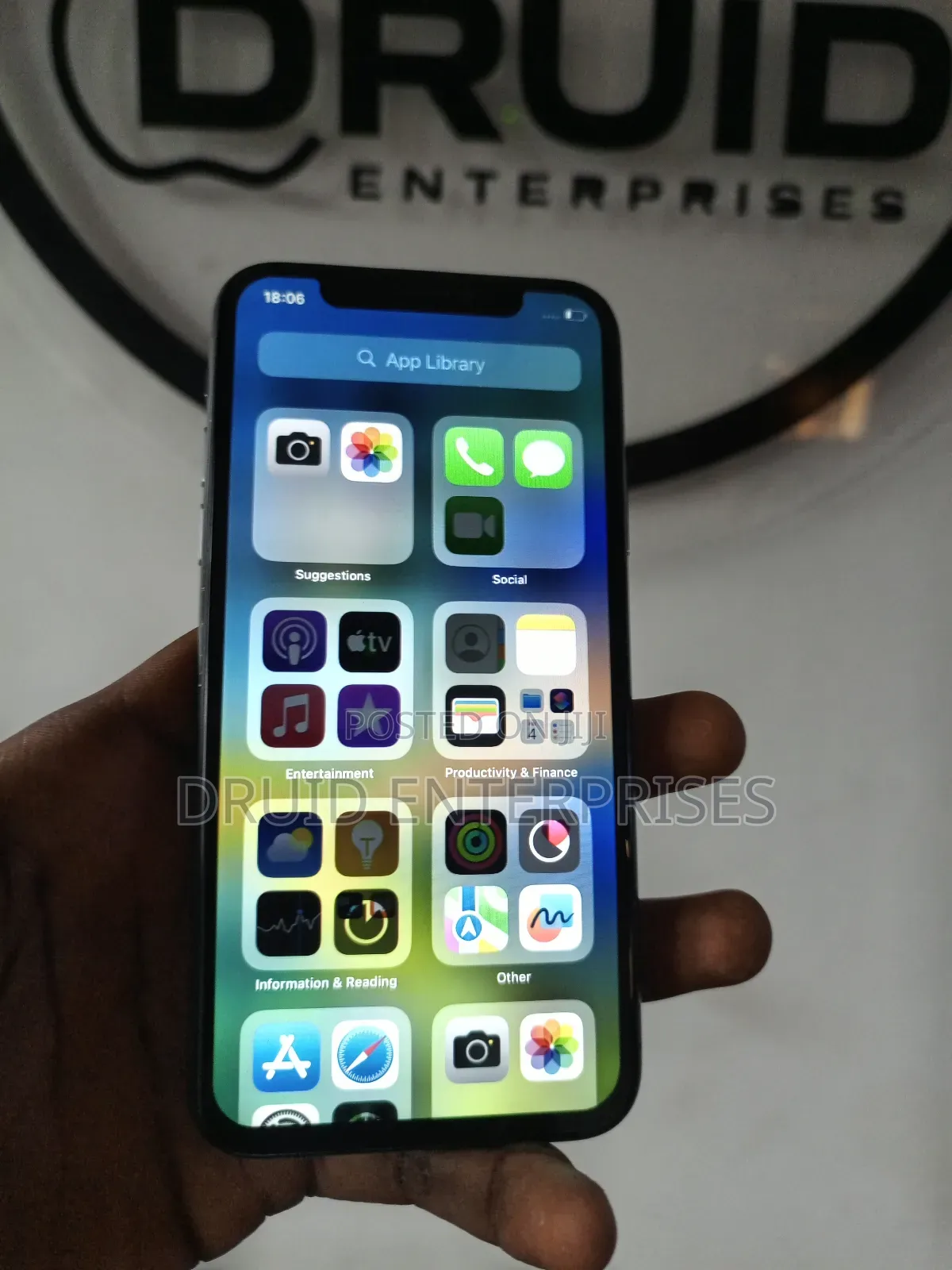 Apple iPhone X 256 GB Black