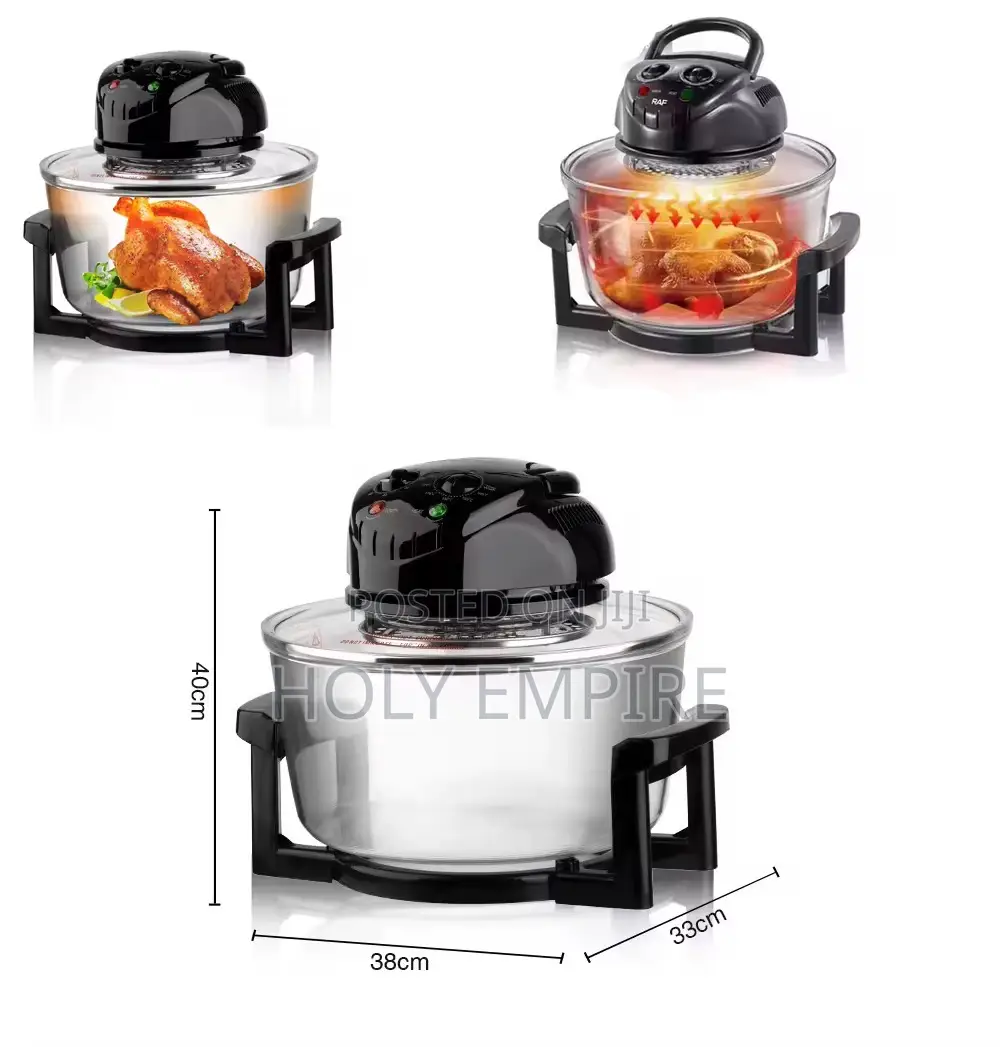 8 in 1 Multifunction Cooker Desktop Glass Air Fryer Electric