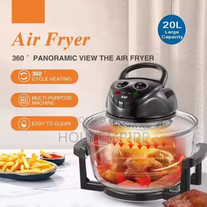 8 in 1 Multifunction Cooker Desktop Glass Air Fryer Electric
