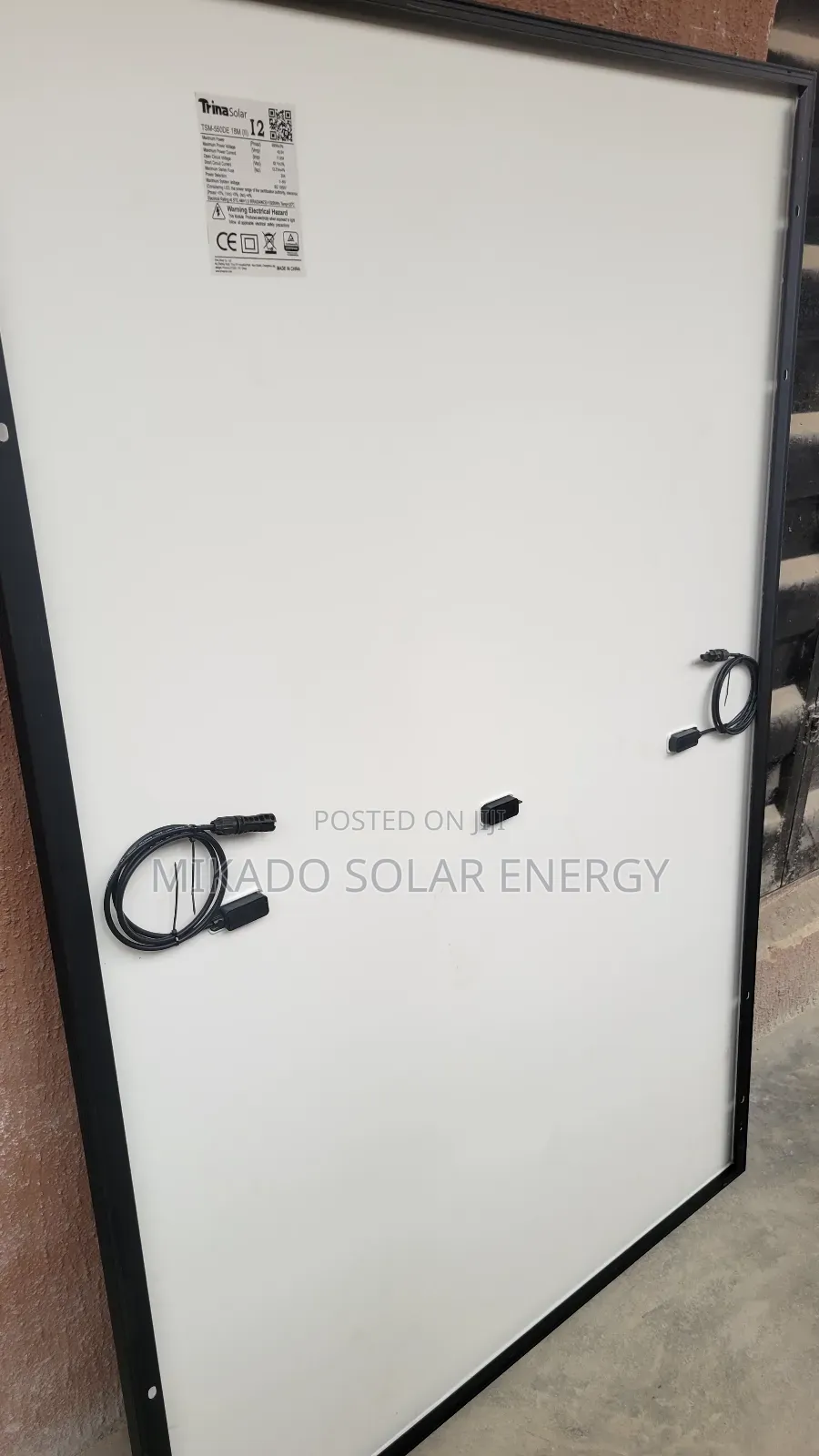 550w Trinasolar Mono Crystalline Solar Panel
