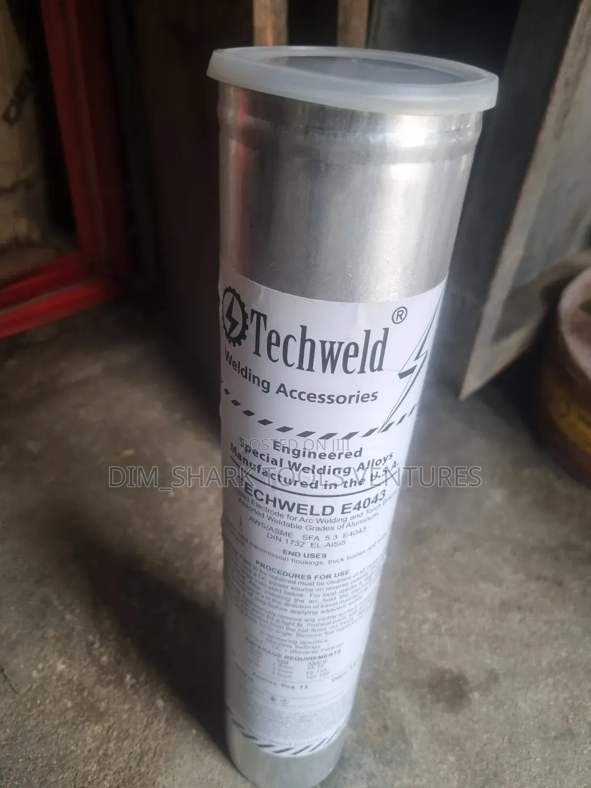 3.2 Techweld E4043 Aluminum Stick Electrodes
