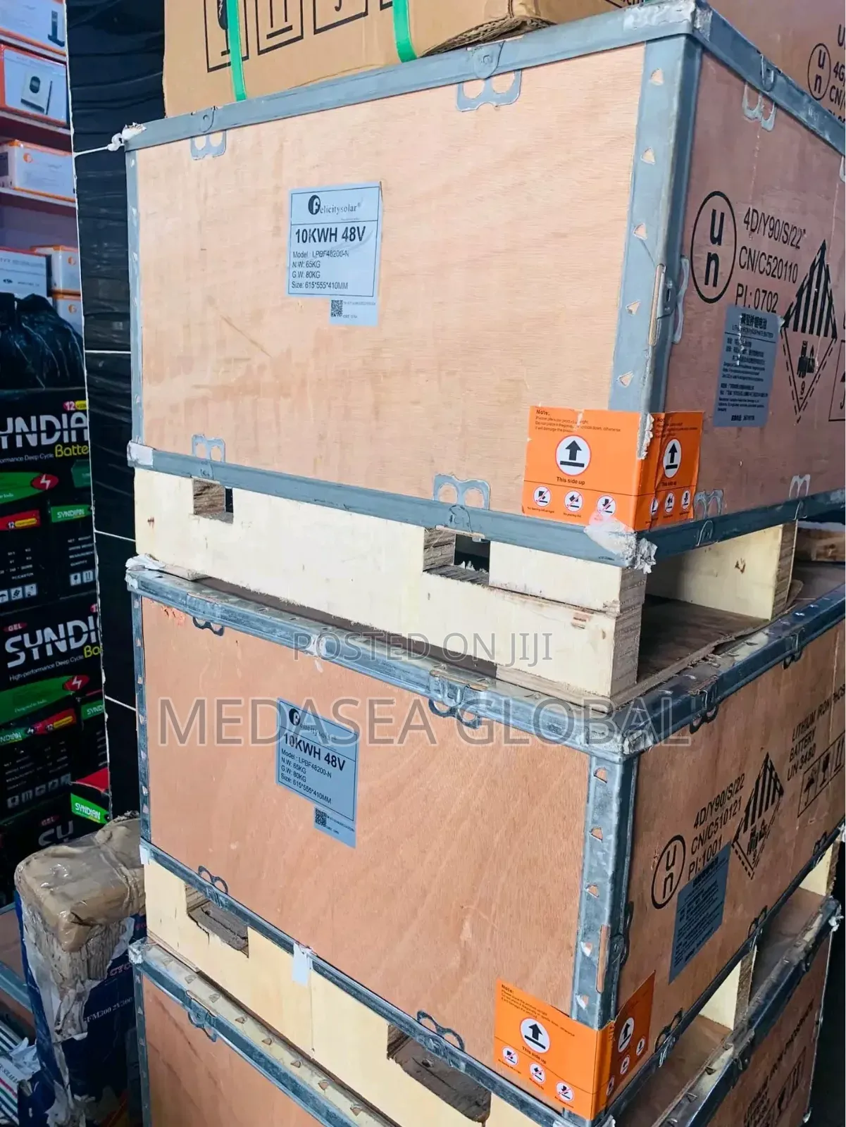 10kwh Felicity Lithium 51.2volts Batteries