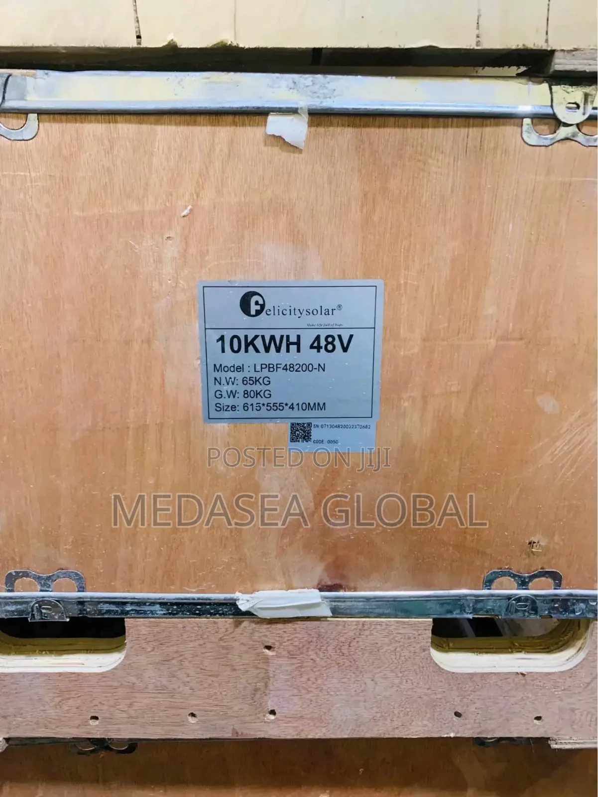 10kwh Felicity Lithium 51.2volts Batteries