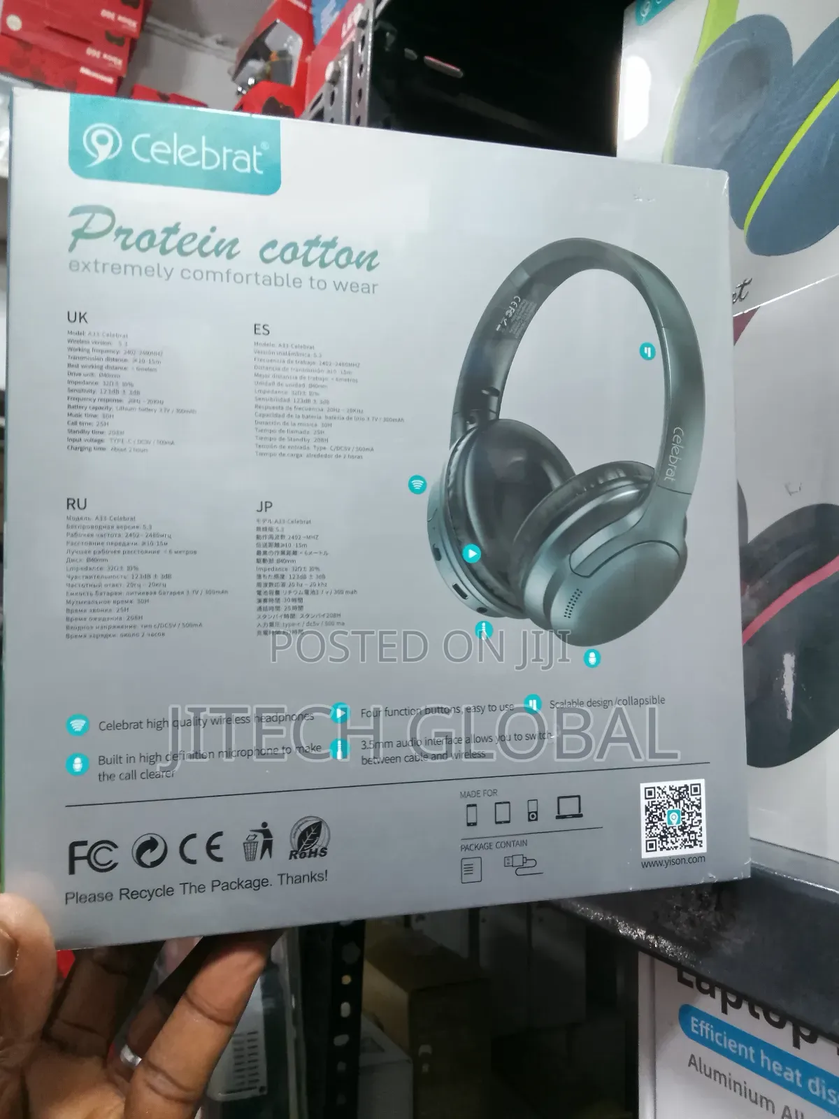 A33 Celebrat Headset With Notice Cancellation