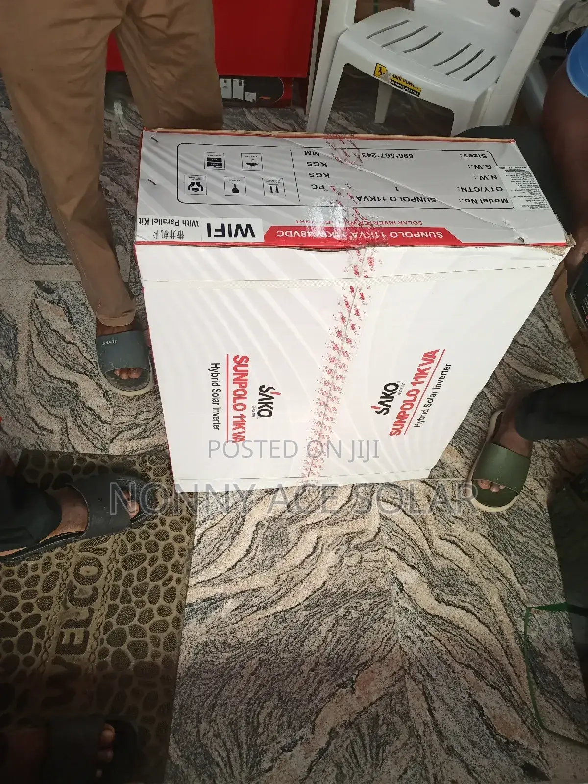 Sako 11kva 48v Hybrid Inverter With 2 MPPT Charge Control
