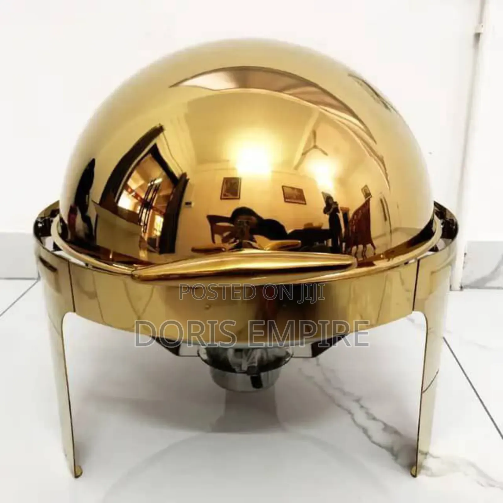 Quality Gold Roll Top Chaffing Dish