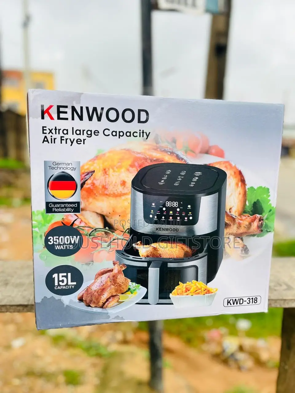 15litres Kenwood Digital Air Fryer