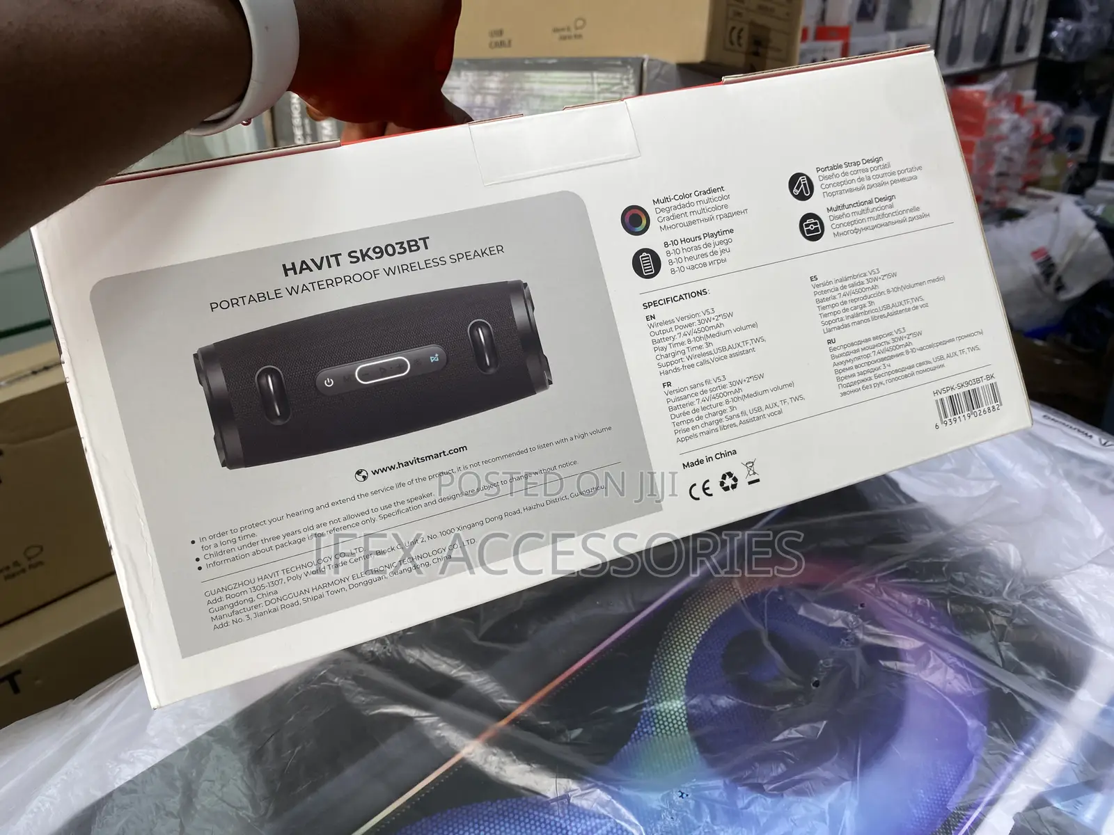 Havit Sk903bt High Power Portable Waterproof Bluetooth Speak