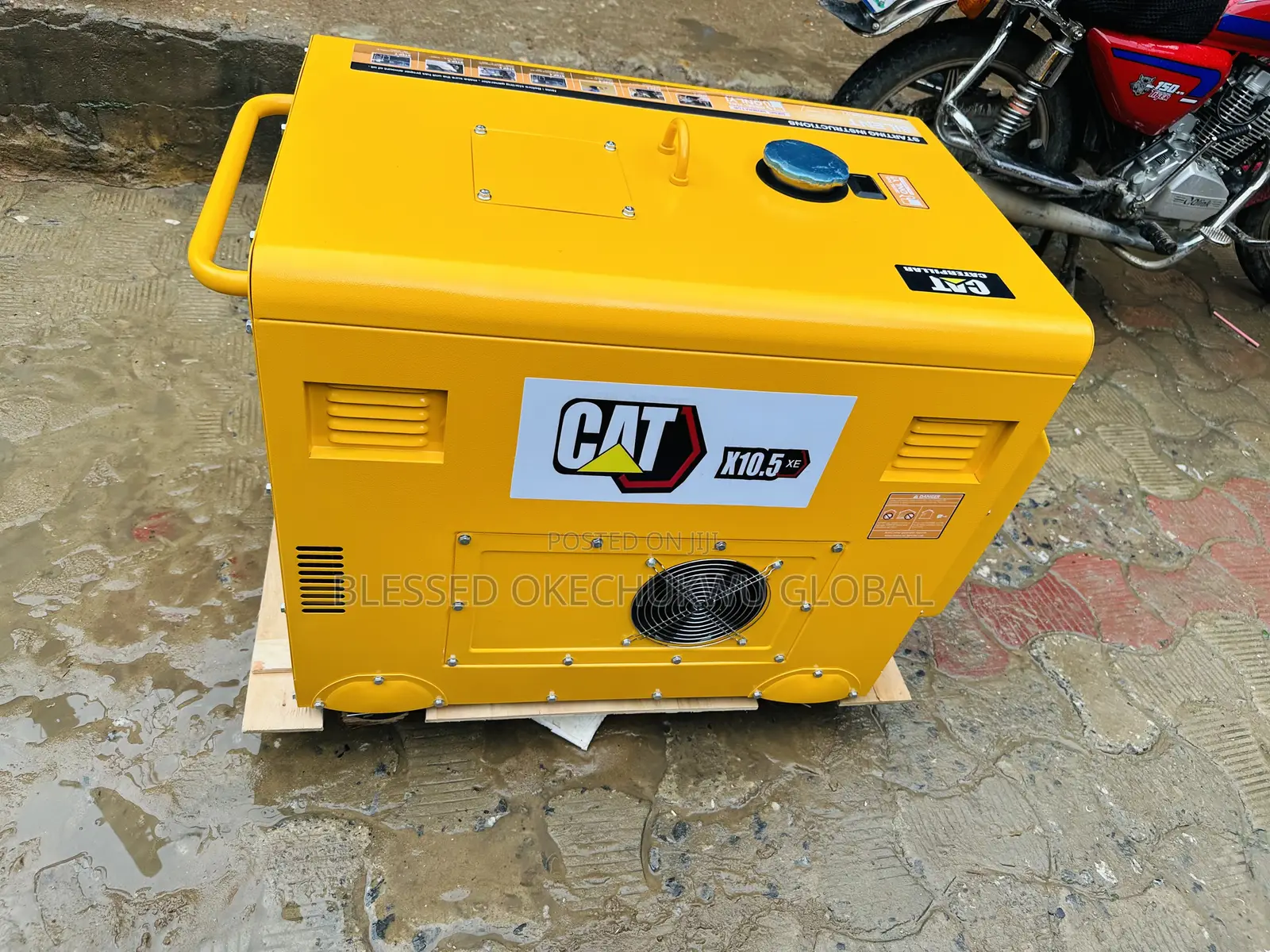 10.5kva Cat Caterpillar Soundproof Generator With Lagos