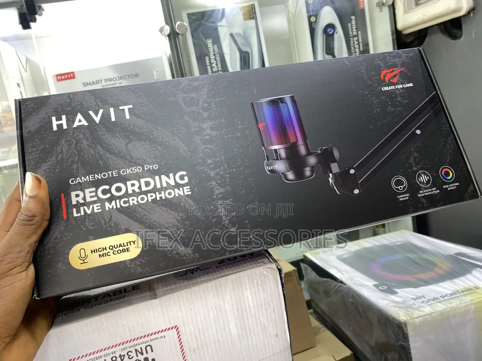 Havit Gamenote Gk50 Pro Pc Series Live Recording Microphone