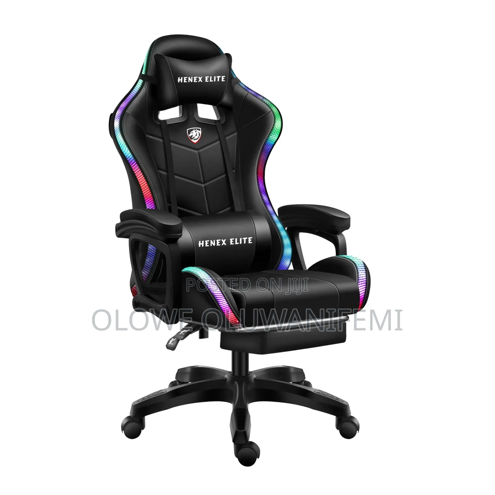 Gaming Chair, With Speaker and Light