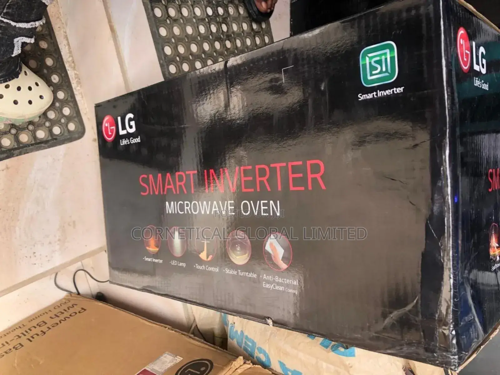 Lg 25 Liters Smart Inverter Microwave Oven Ms2535gis