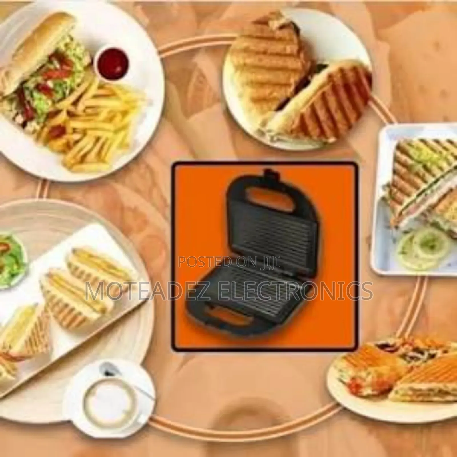 Sokany 7in1 Sandwich/Grill/Toaster/Waffle Maker Machine 750w