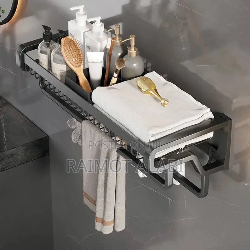 Wall Mounted Bathroom Rack