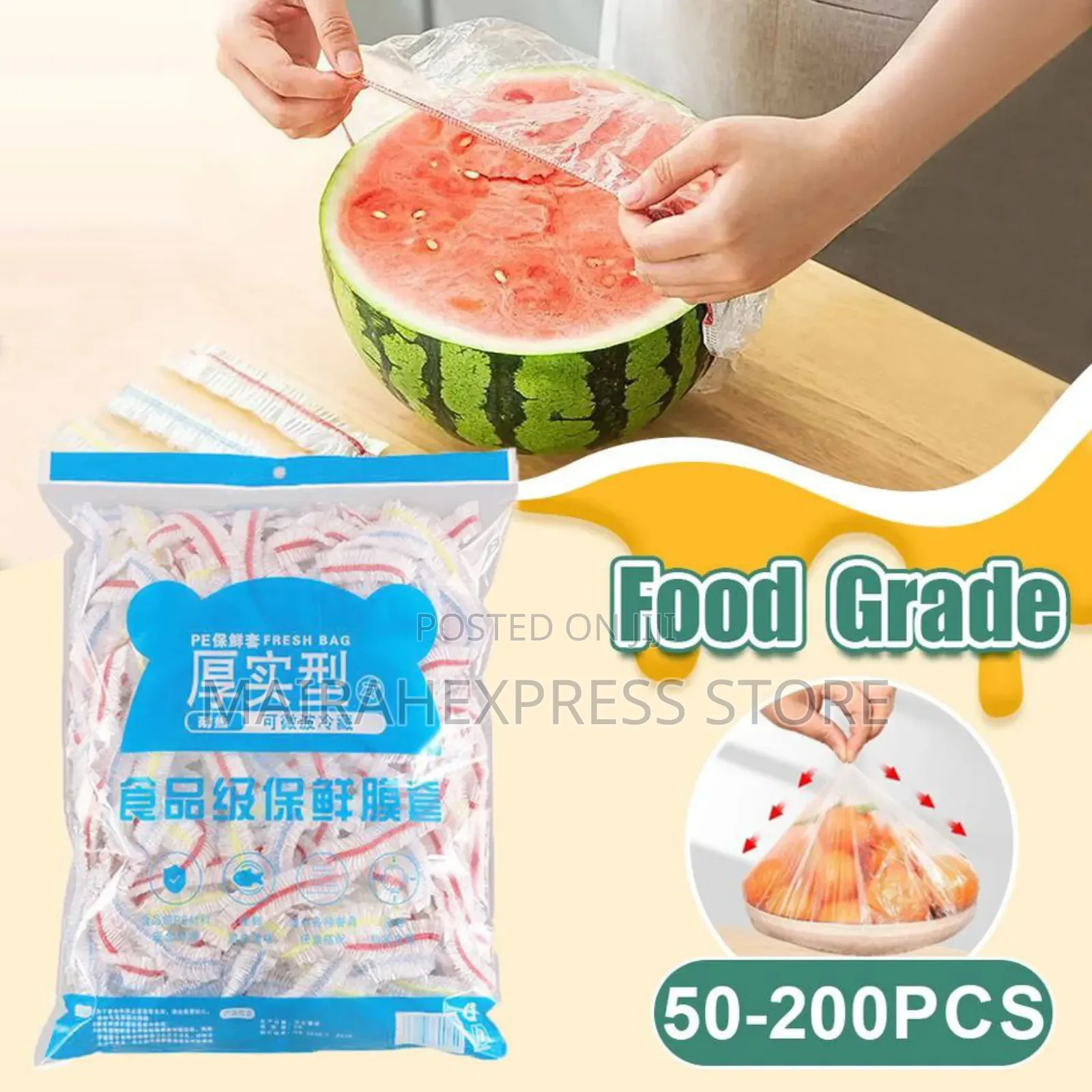 Food Cover Nylon (100pcs in a Pack)