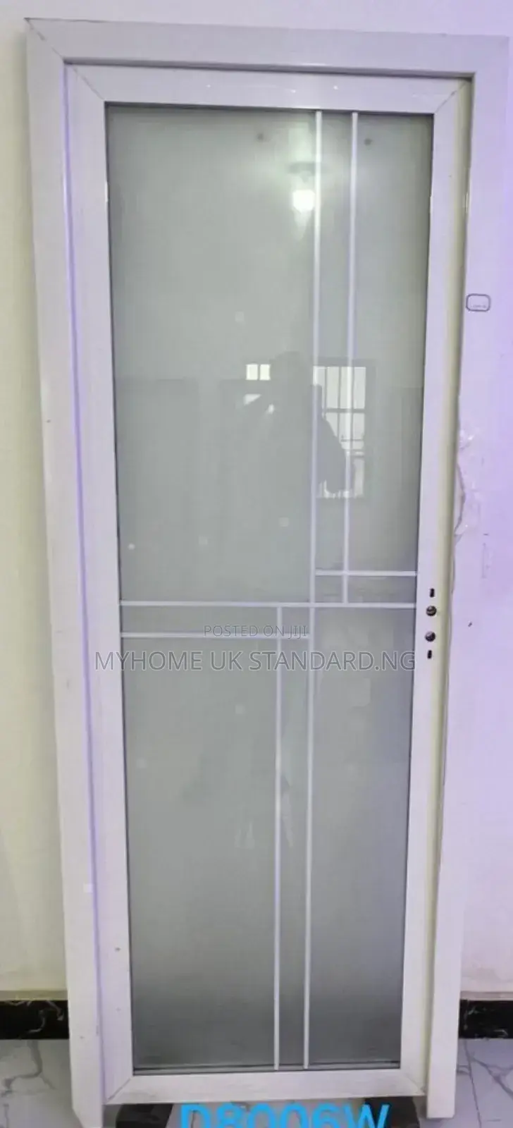 Turkey Tampered Full Glass Toilet Door