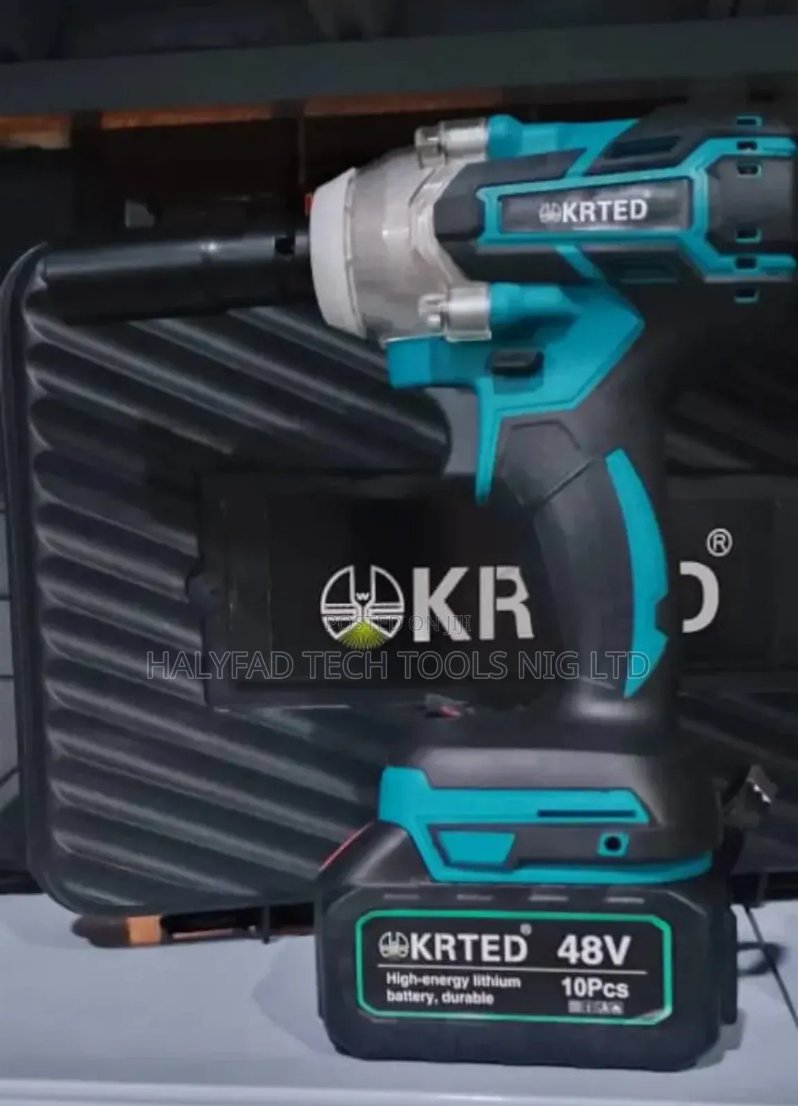 Impact Wrench Cordless, Battery