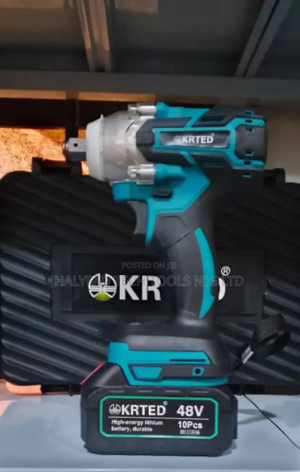 Impact Wrench Cordless, Battery