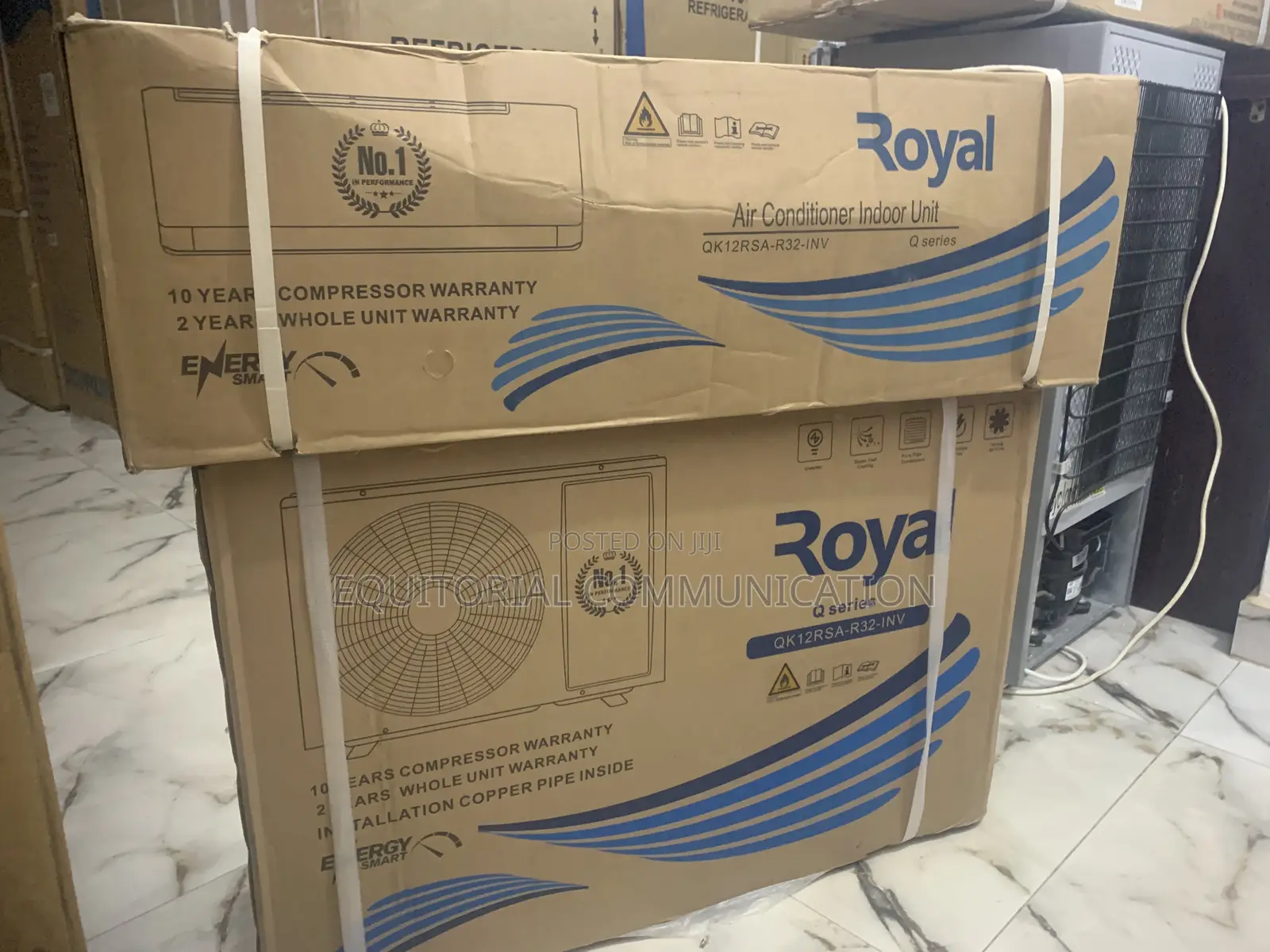 Inverter Rapid Cooling Split Ac by Royal – 1.5hp