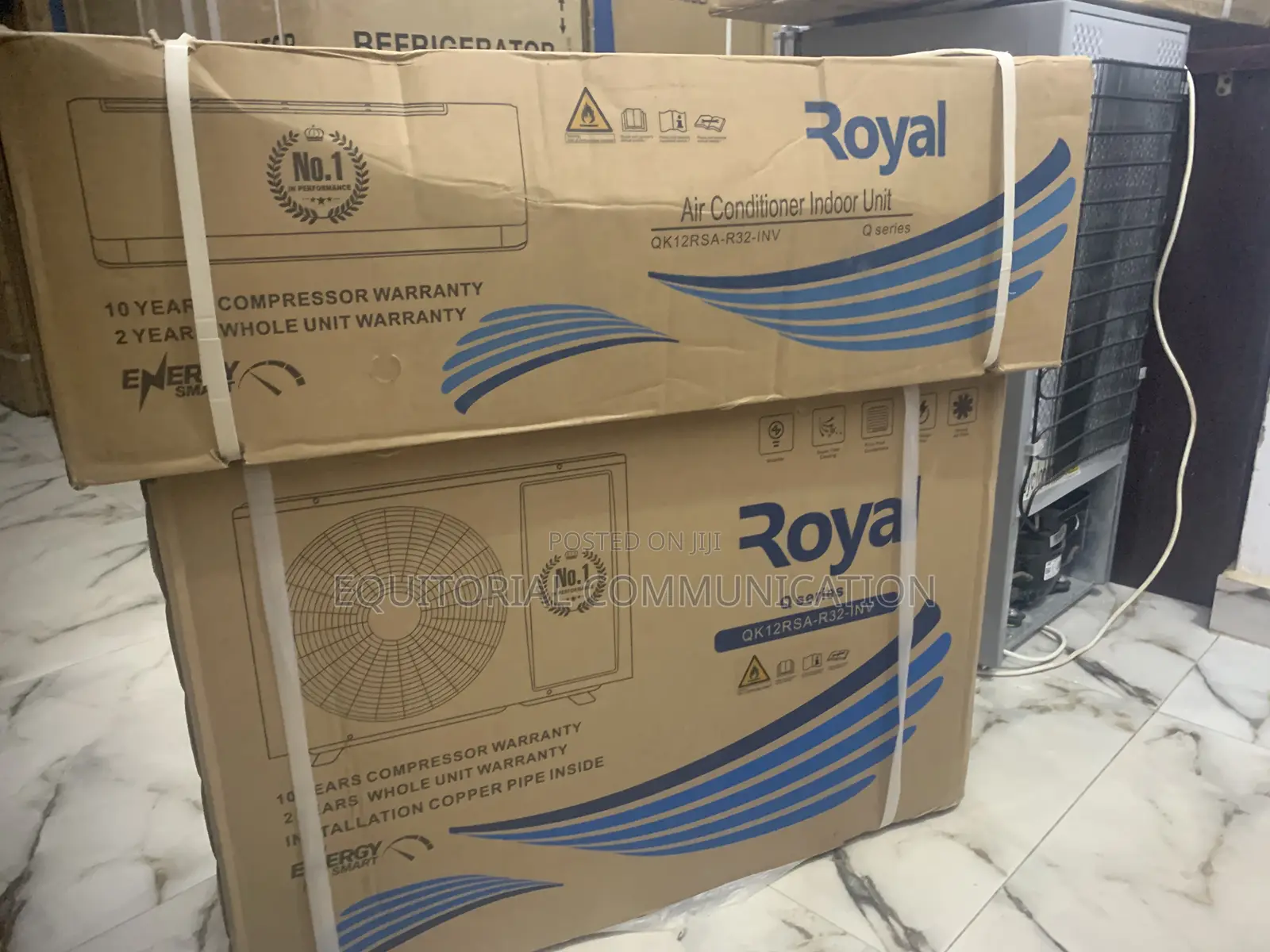 Inverter Rapid Cooling Split Ac by Royal – 1.5hp