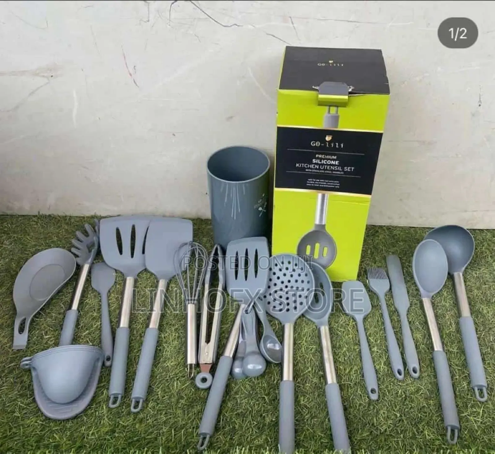 Premium Silicone Kitchen Utensil Set