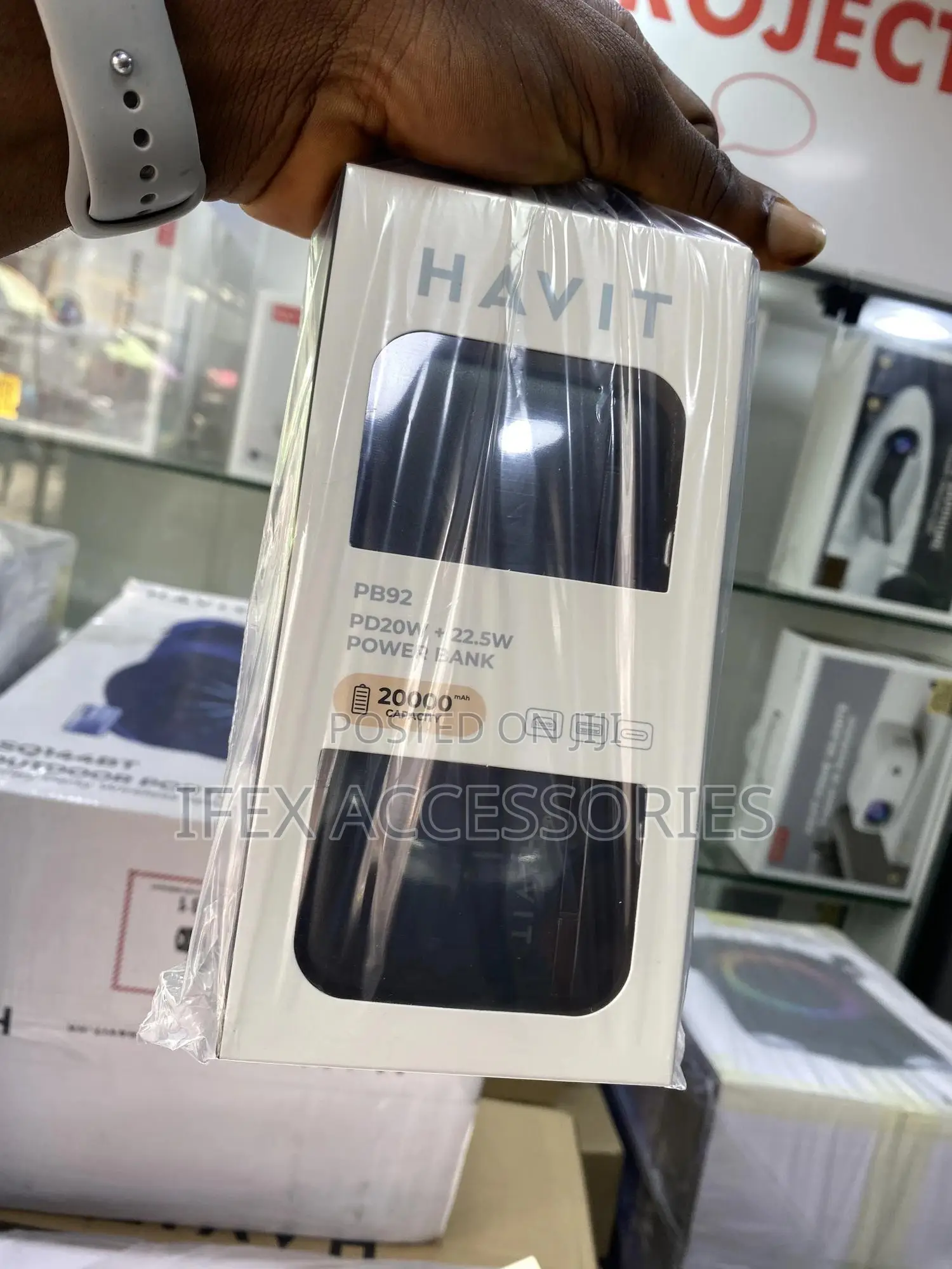 Havit 20000mah With 22.5w Super Fast Chargepowerbank Pb92