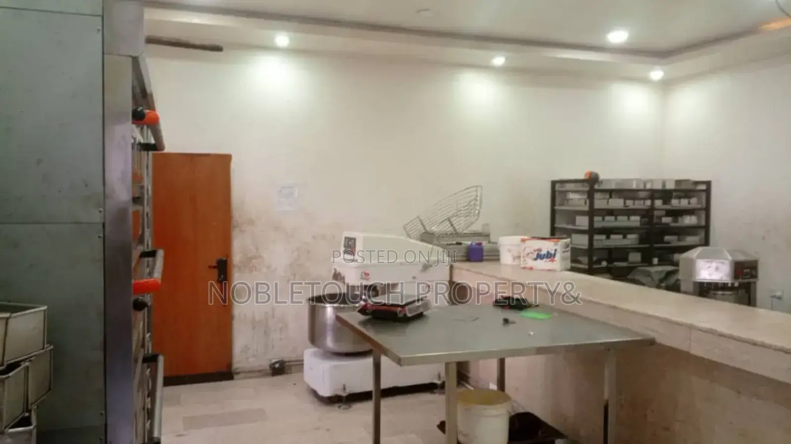 An Eatery Along the Major Road at Ikeja