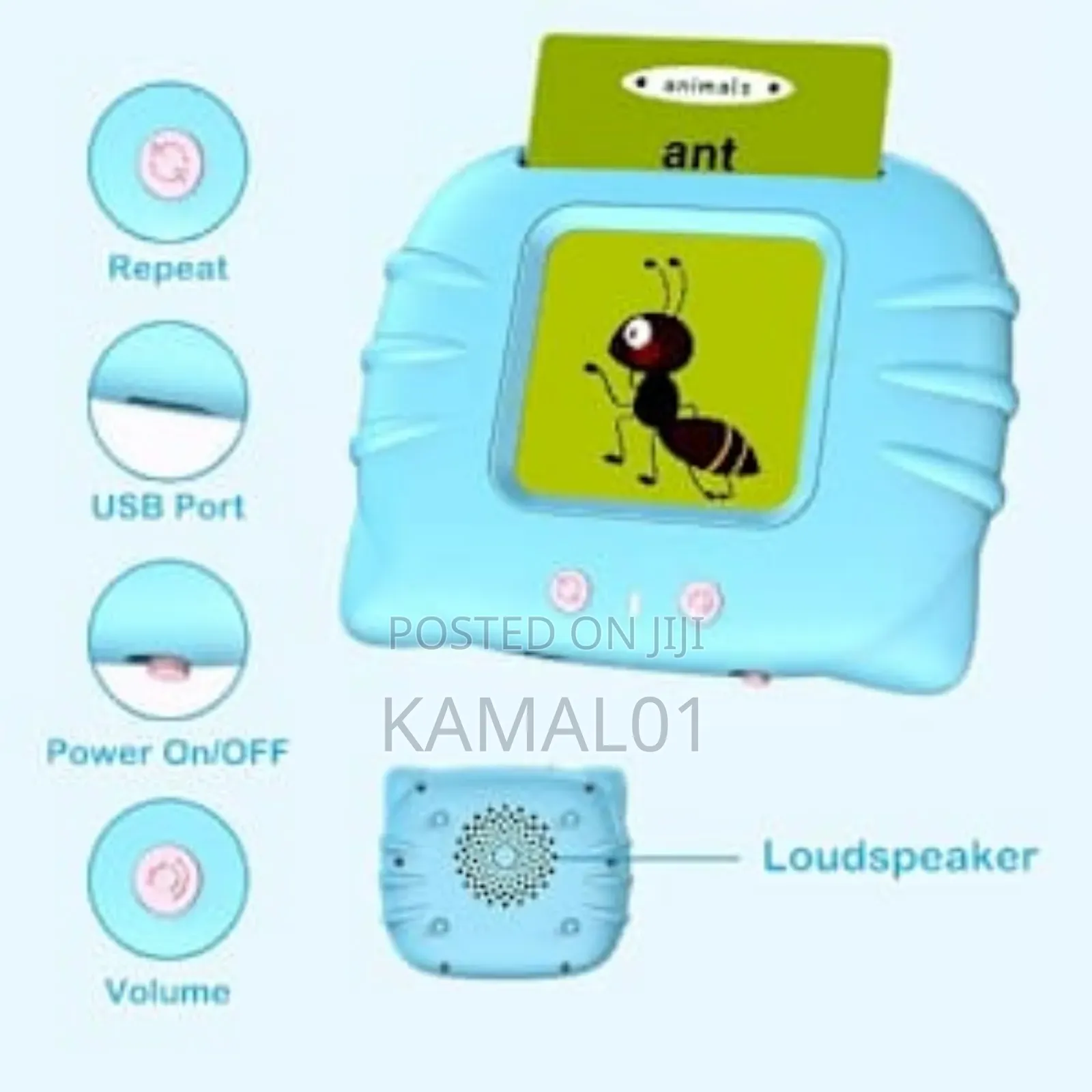 Educational Children Talking Flash Card Device Activities