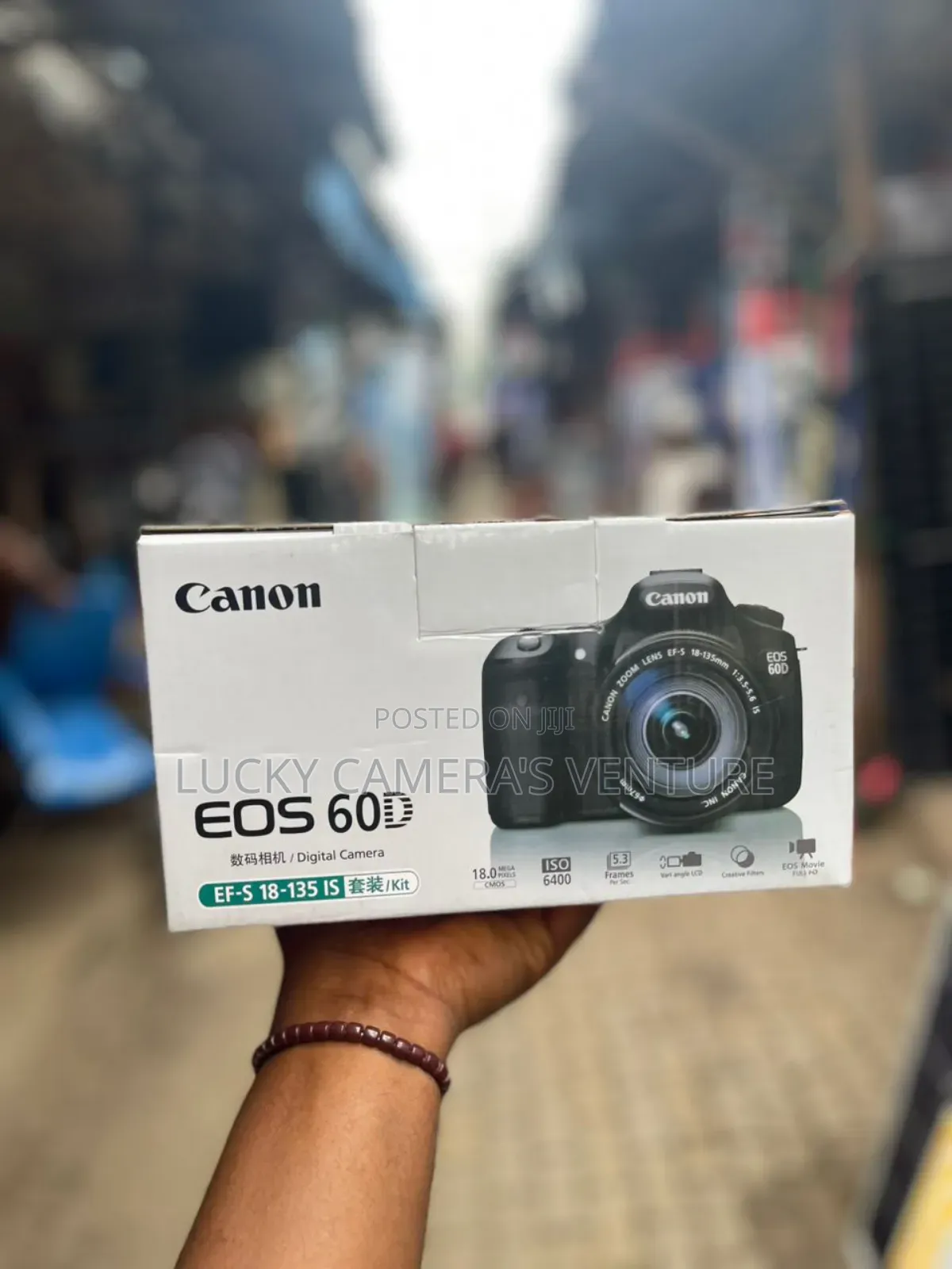 Canon 60d With 18 -135mm Lens