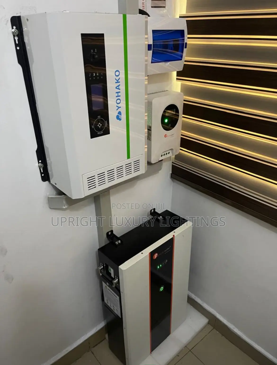 5.5kva Setup Wit 7.2kwh Lithium Battery Backup, 100a Control
