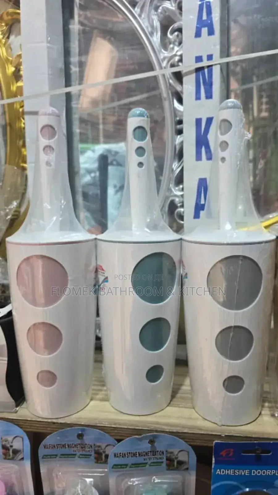 Toilet Brush With Cover - Turkey Brand.