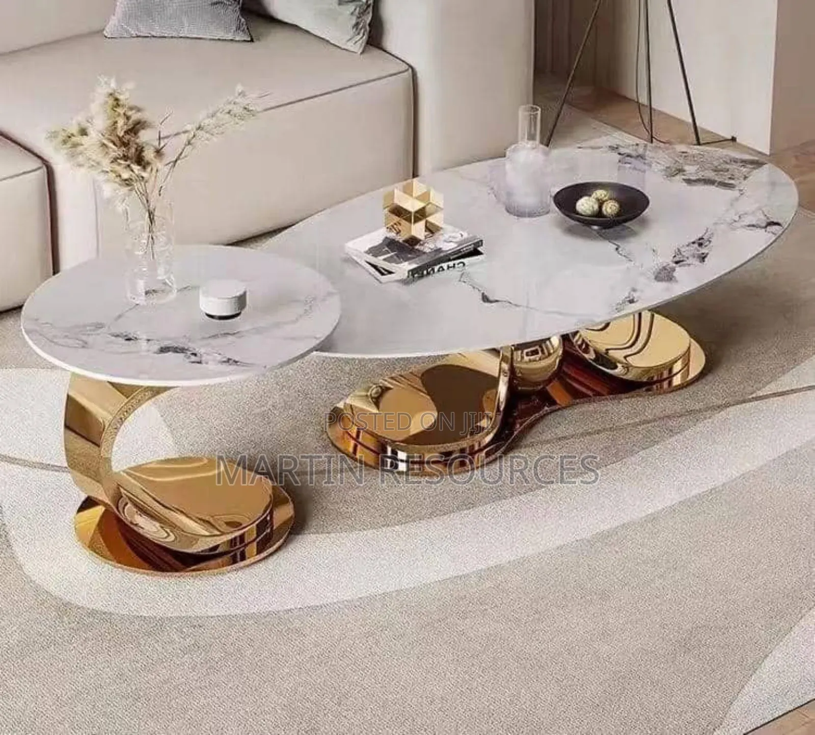 Centre Table and Side Table Set
